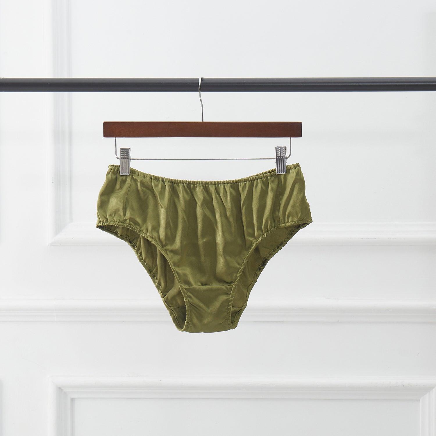 Set of 9 Pure Mulberry Silk Bikini Panties | Mid Waist | 22 Momme | Float Collection Product Image