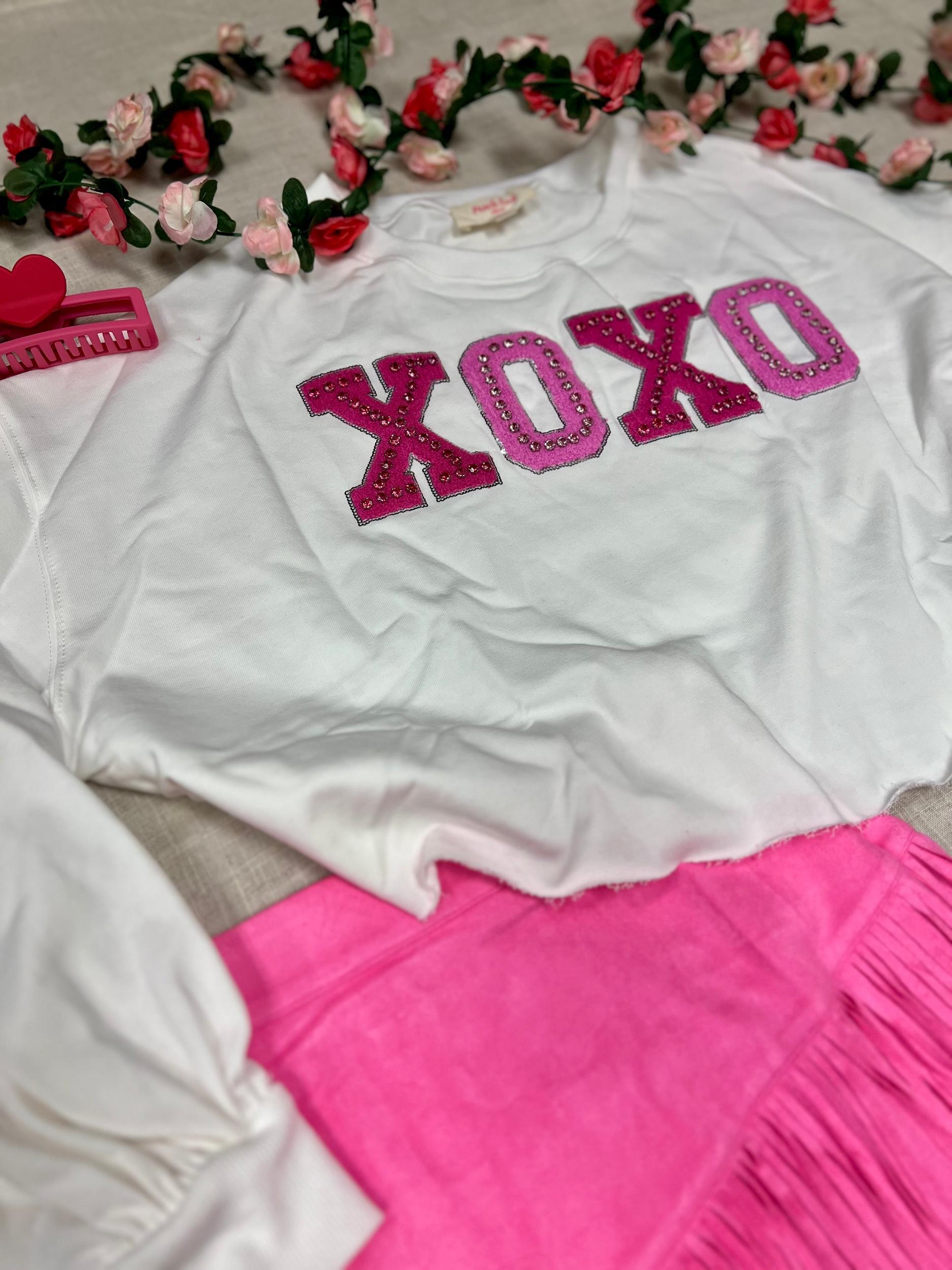 XOXO Cropped Sweater* Product Image