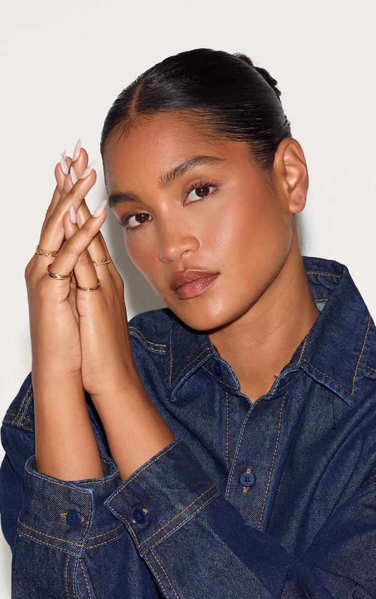 Gold Assorted Pack of 8 Dainty Rings Product Image