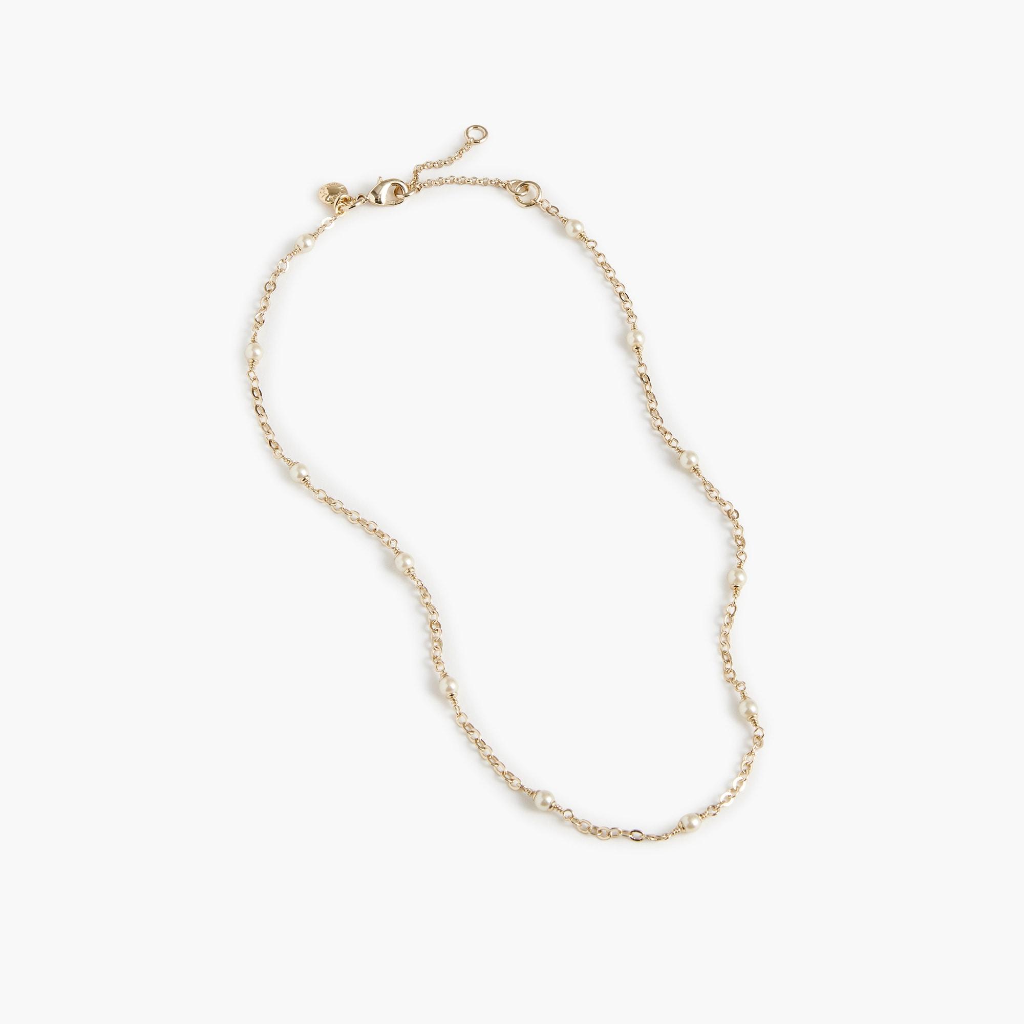 Pearl layering necklace Product Image