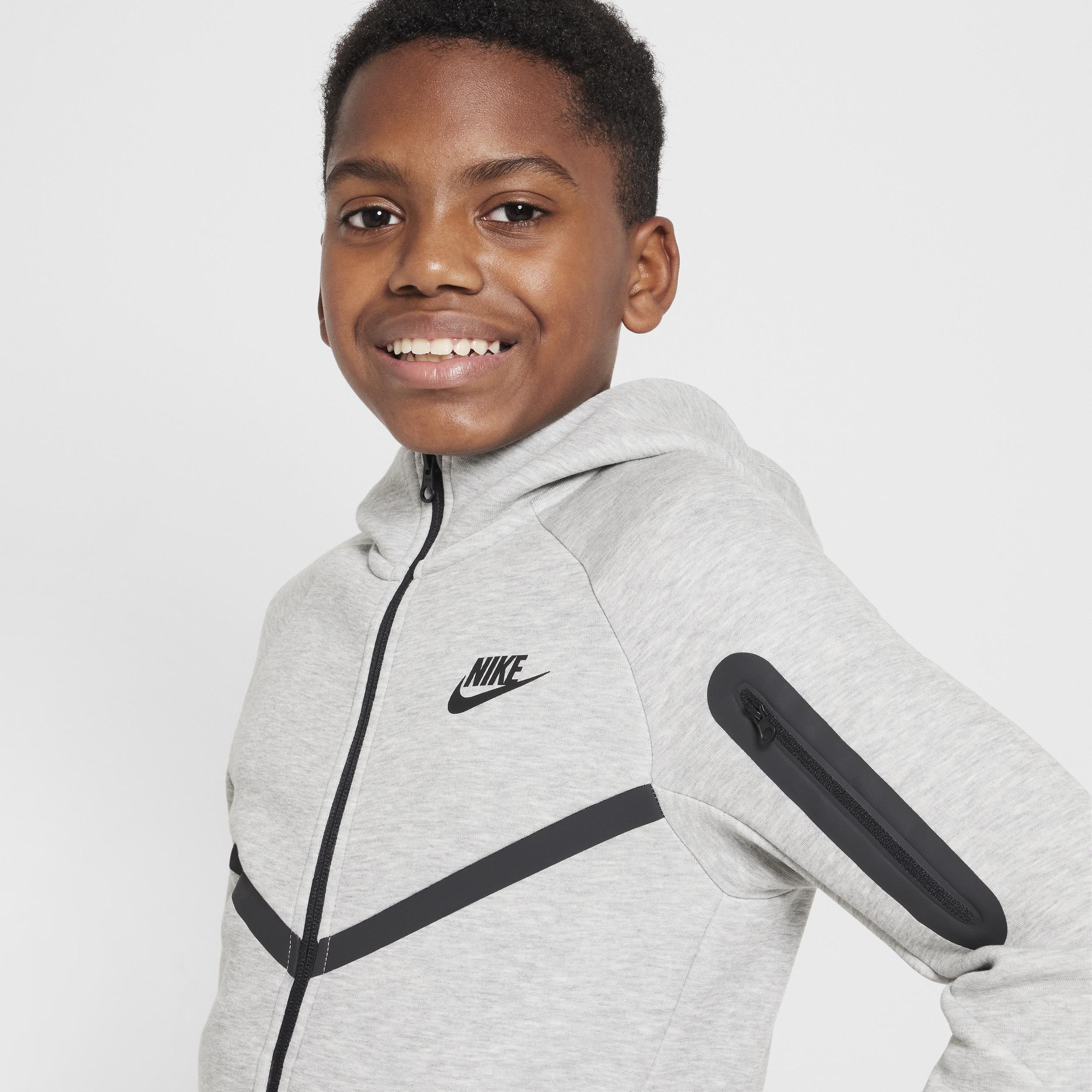 Nike Sportswear Tech Fleece Big Kids' Full-Zip Hoodie Product Image