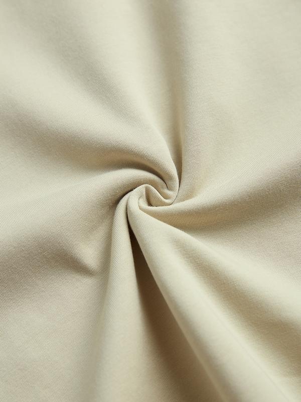 Letter Print Color Block Splice Raglan Oversized Hoodie Product Image