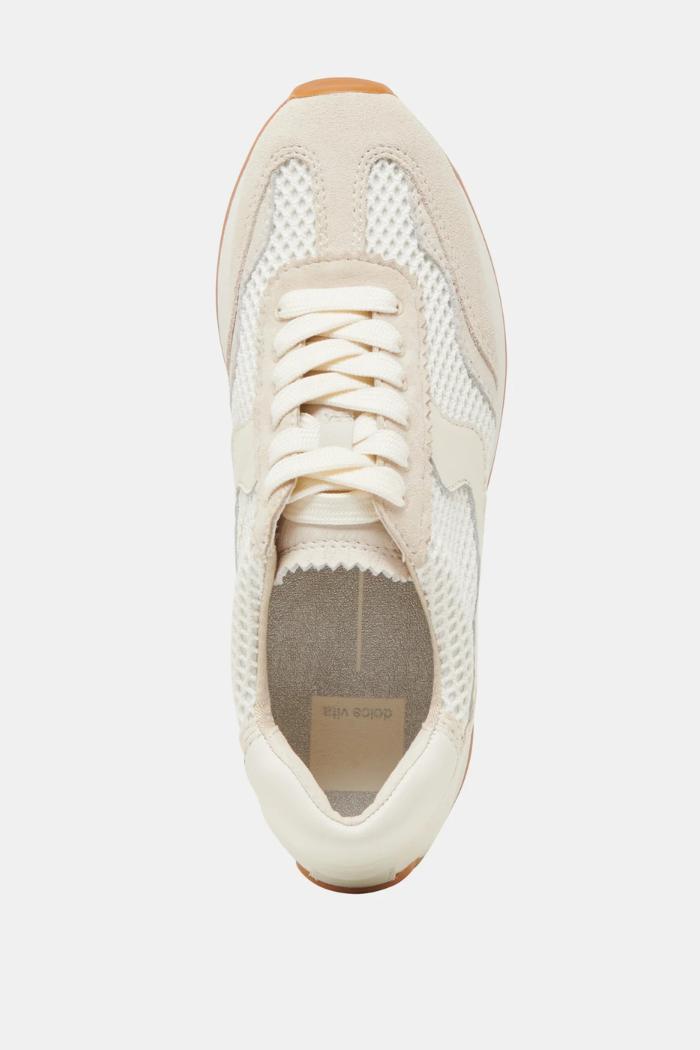 B.Ntcd Mesh Sneakers- White Woven Mesh Product Image