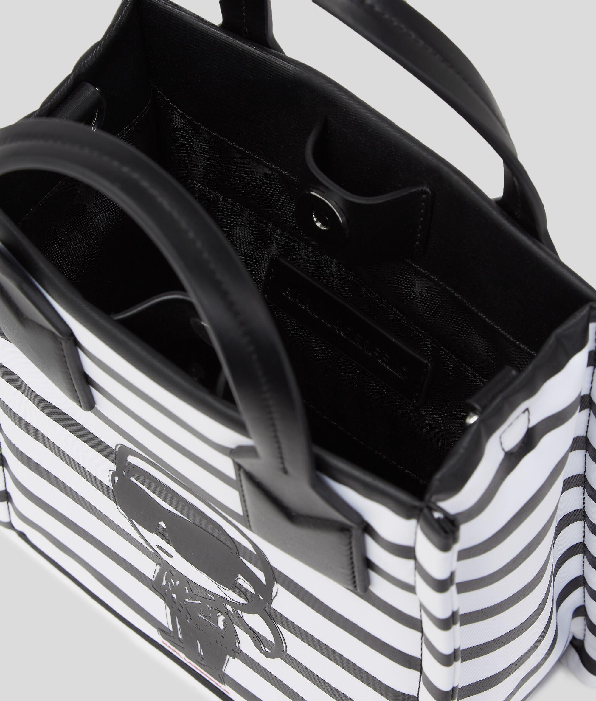 IKON STRIPED SMALL TOTE BAG Product Image