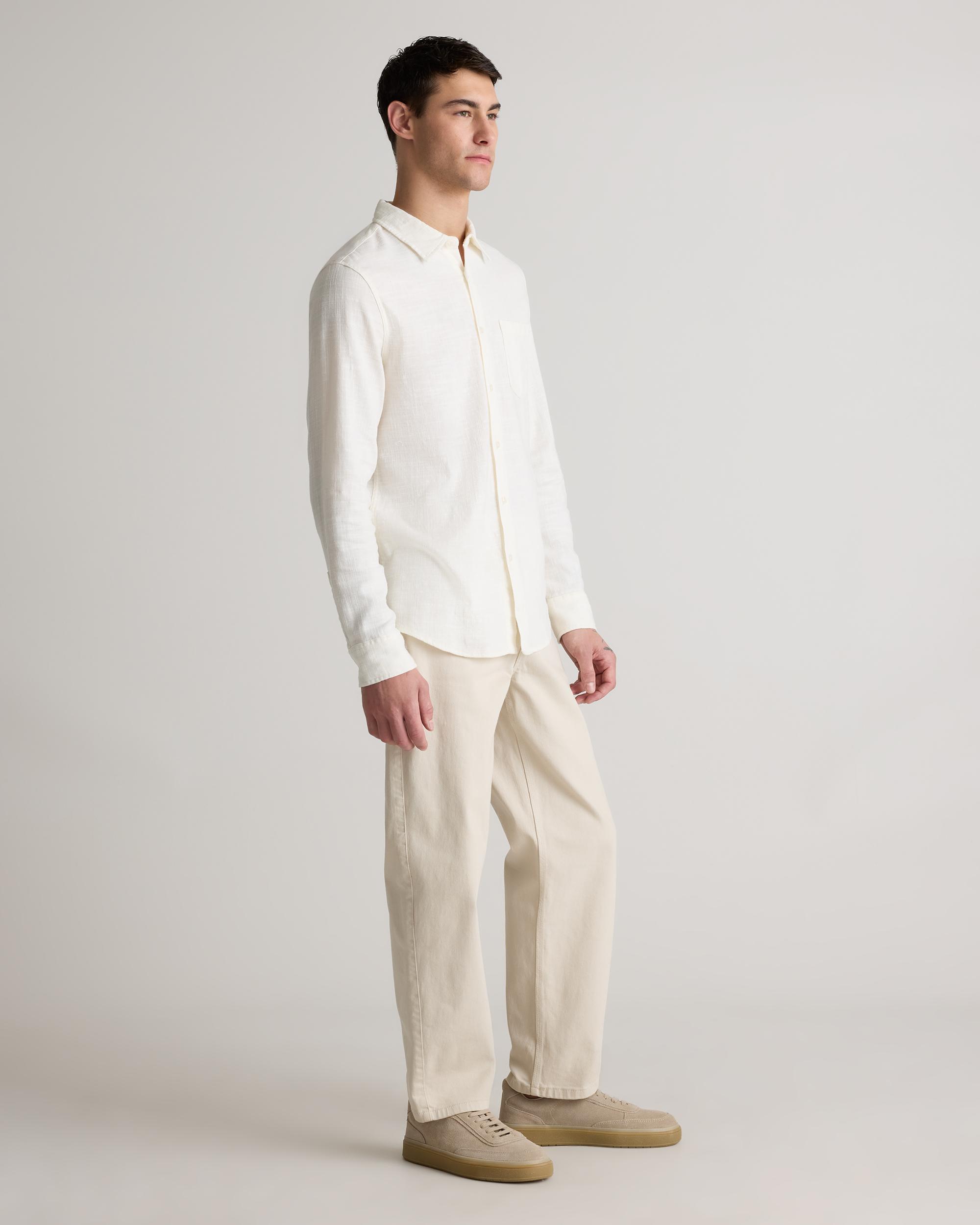 Quince | Men's Stretch Selvage Shirt Organic Cotton Product Image
