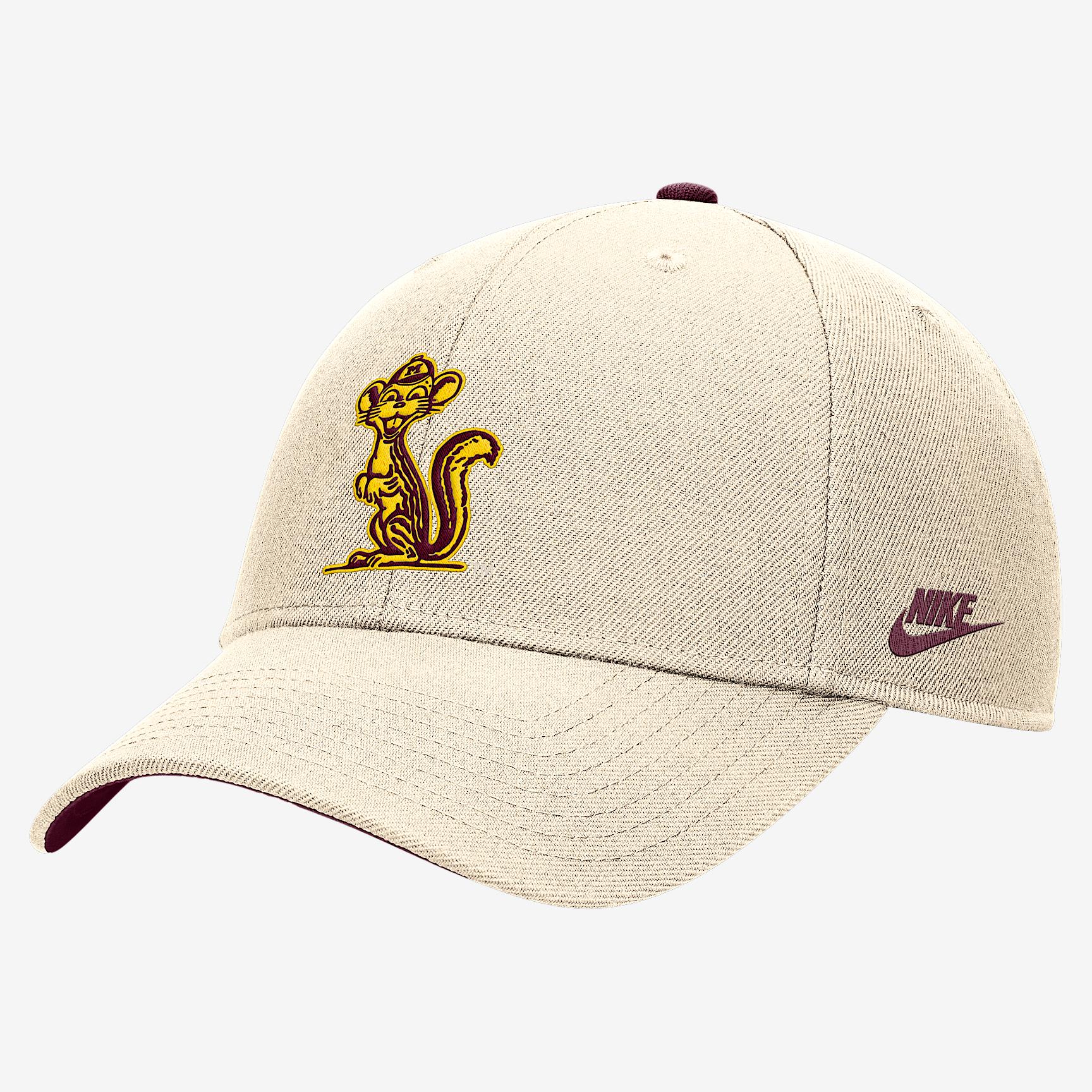 Minnesota Rise Nike Unisex College Adjustable Cap | C11528MINN-NAT Product Image
