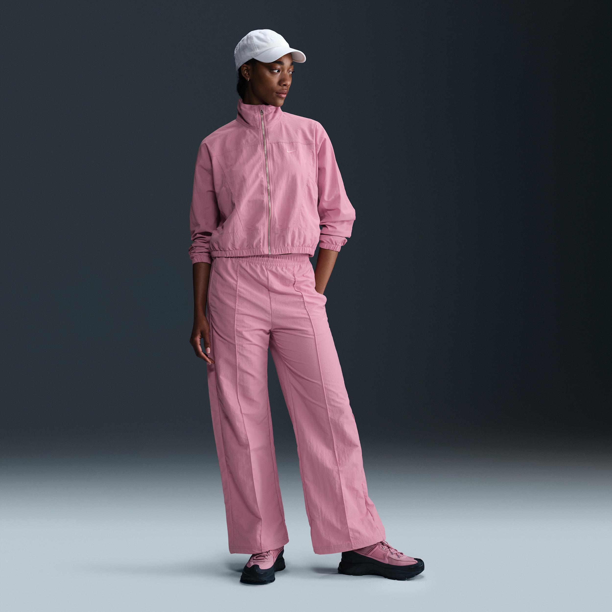 Womens Nike Sportswear Everything Wovens Oversized Repel UV Protection Jacket | HJ0999-010 Product Image