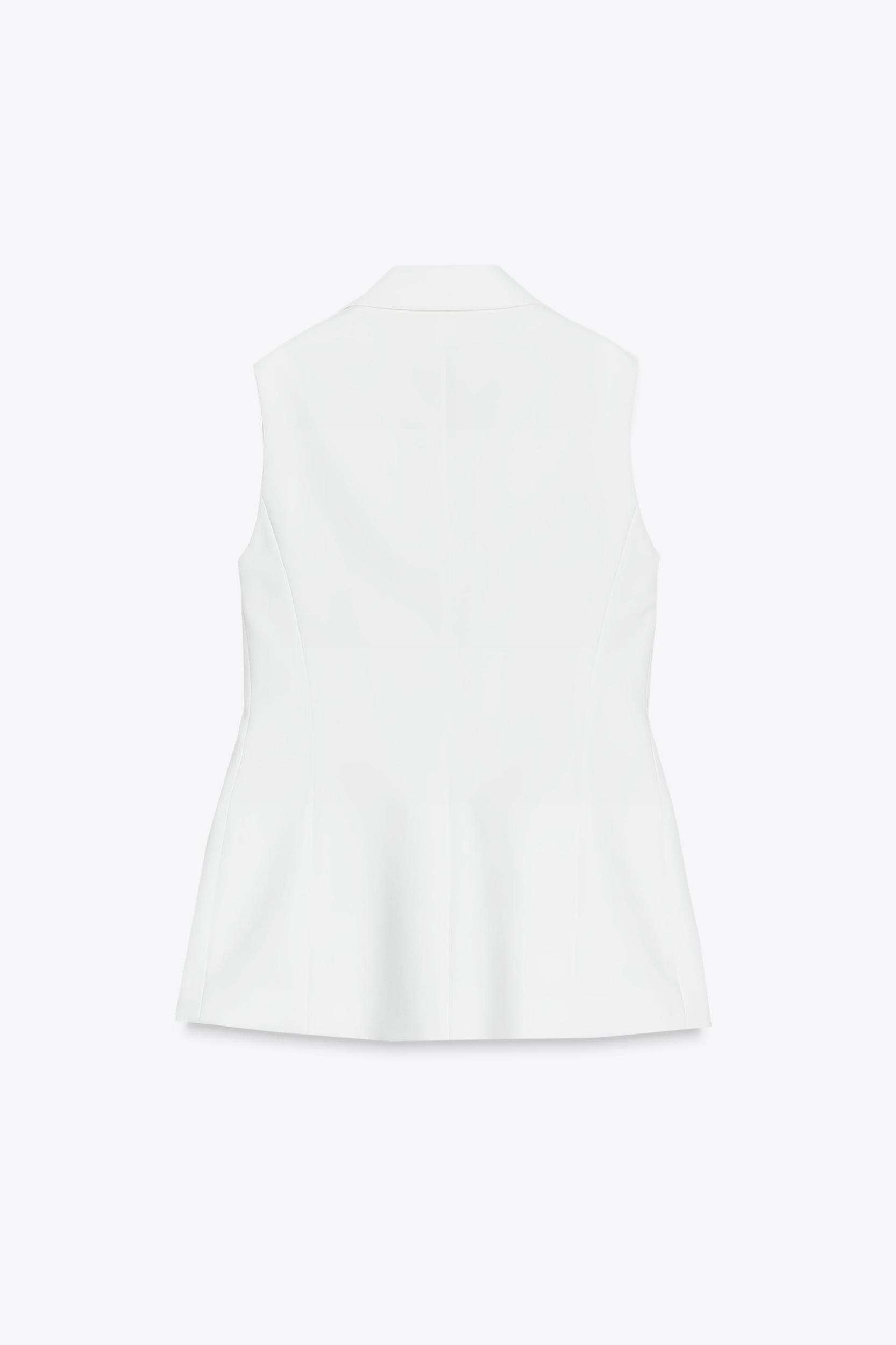 ONE-BUTTON LONG VEST Product Image