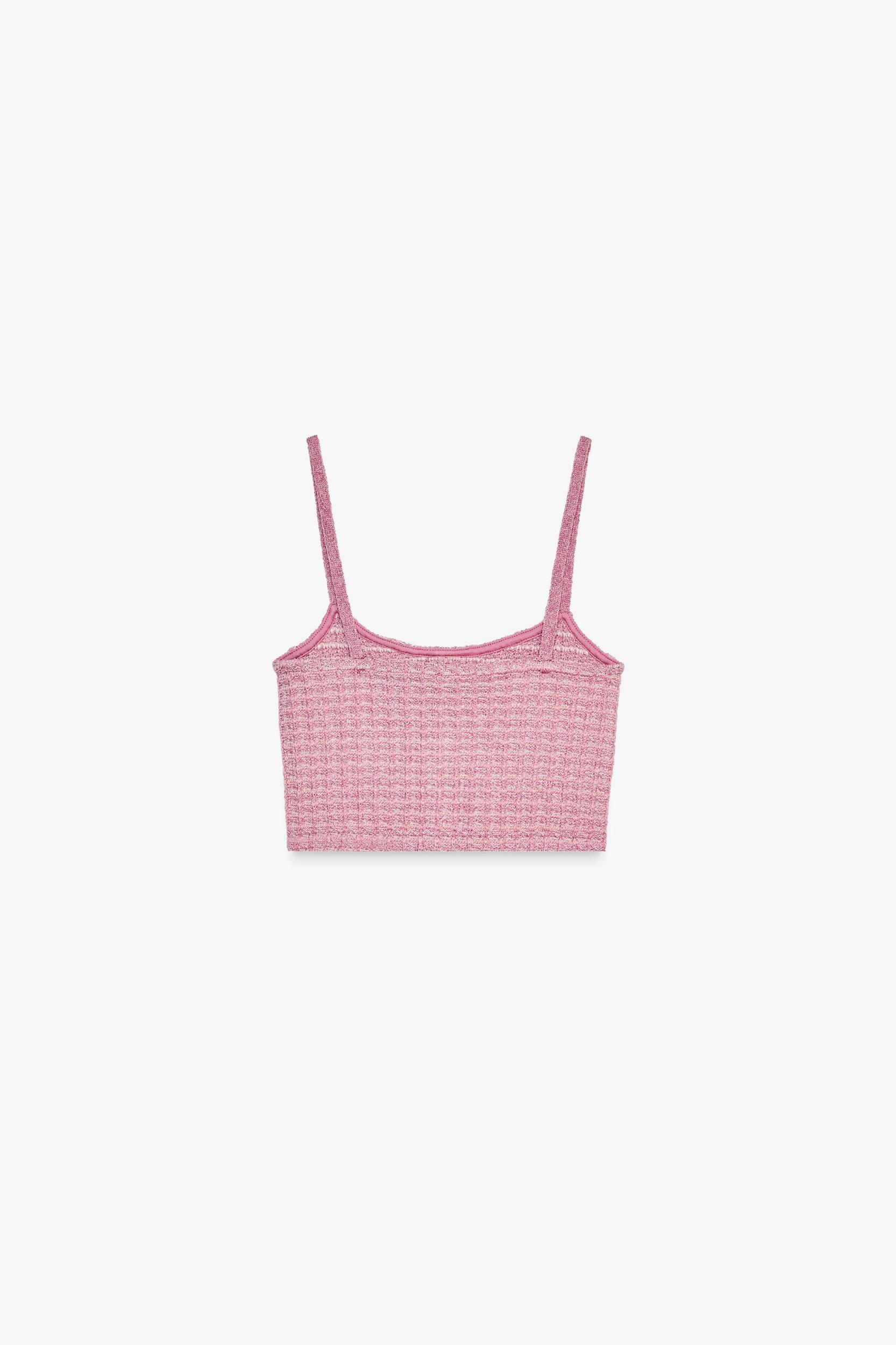 STRETCH CROP TOP Product Image