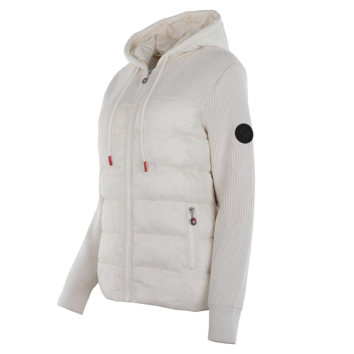 Canada Weather Gear Women's Puffer Jacket with Sweater Sleeves Product Image
