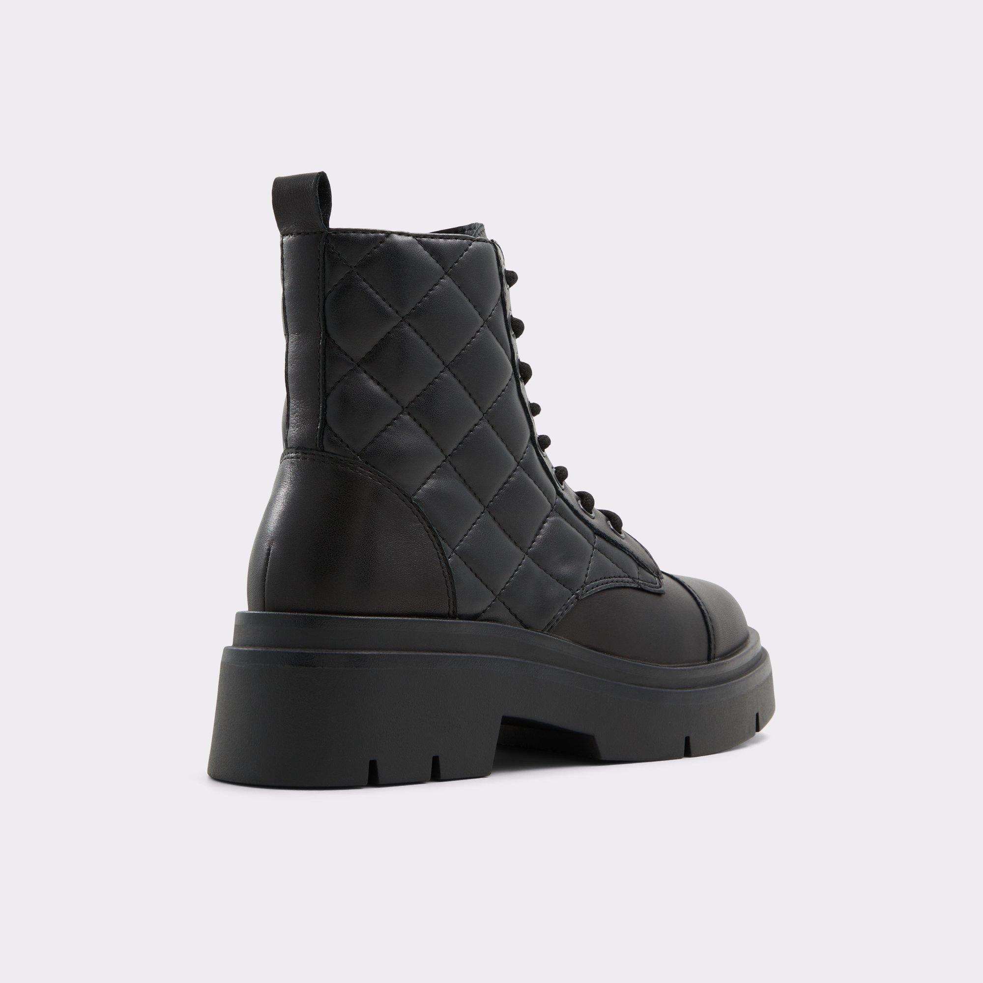 Winterrose Black Women's Combat boots | ALDO US Product Image