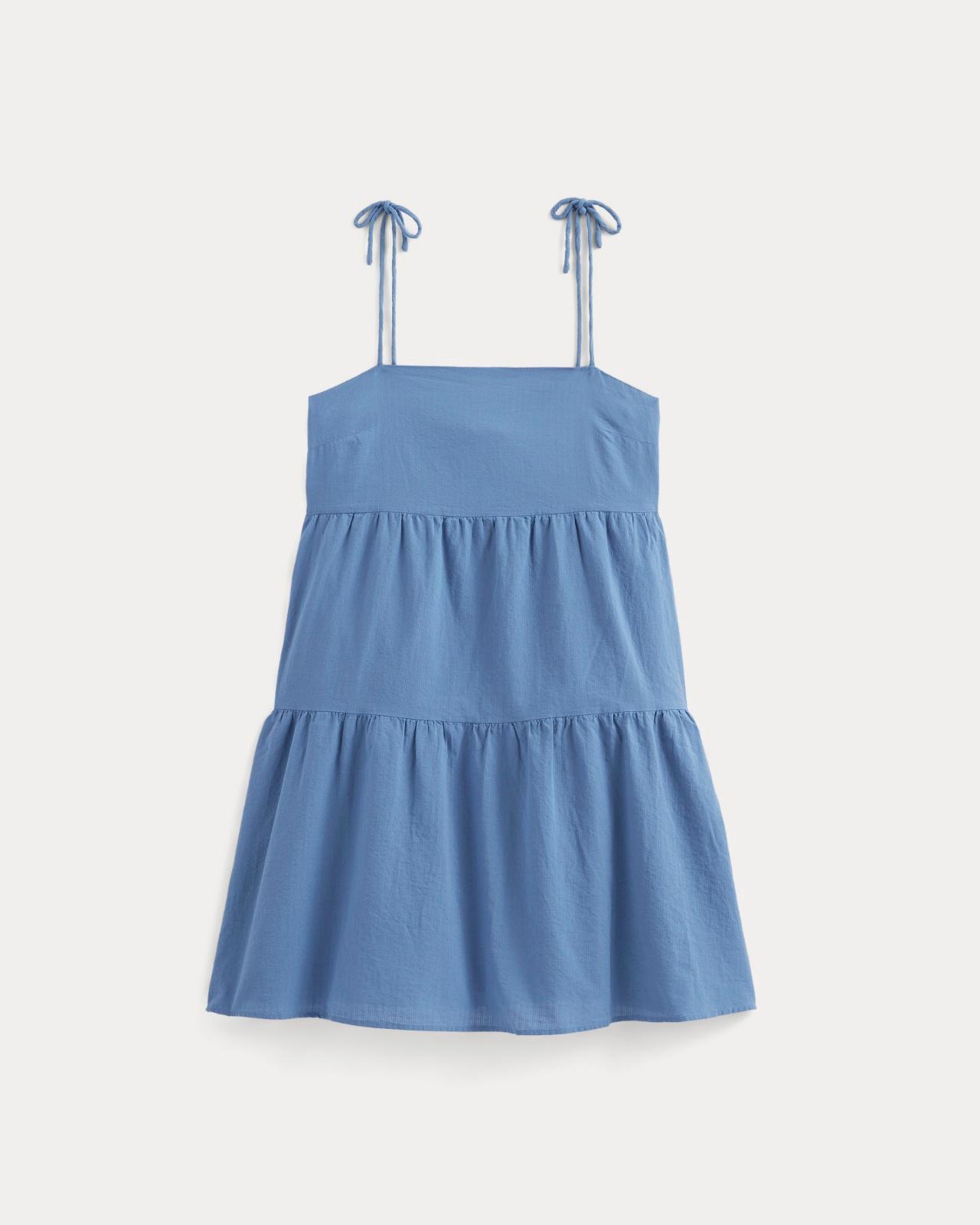 The Gauze Mini Tiered Dress Product Image