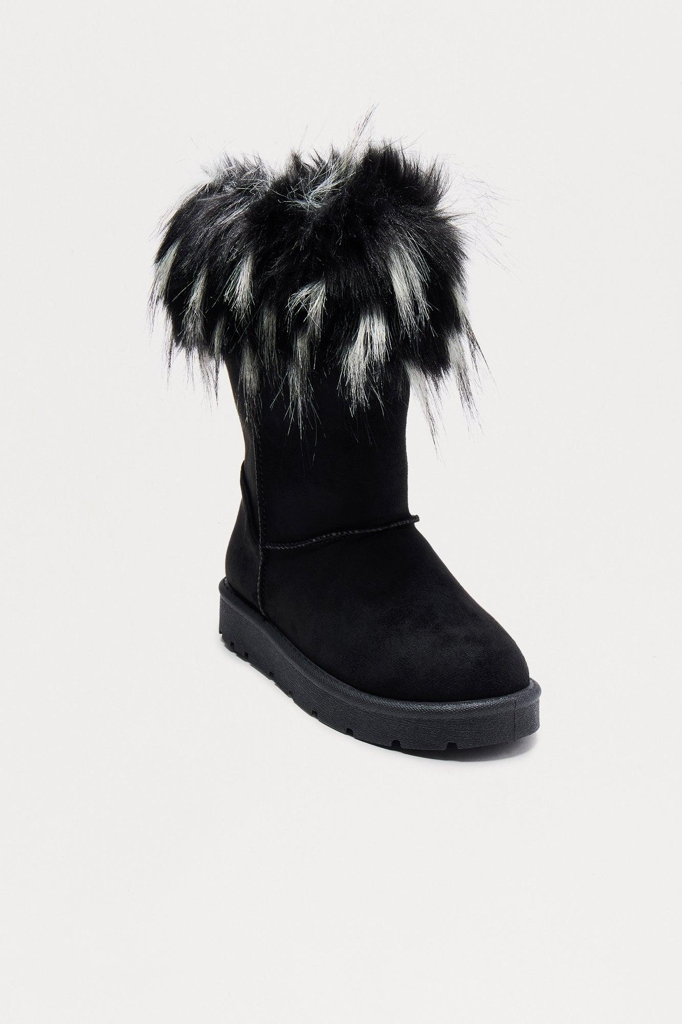 Furever Yours Booties - Black Female Product Image