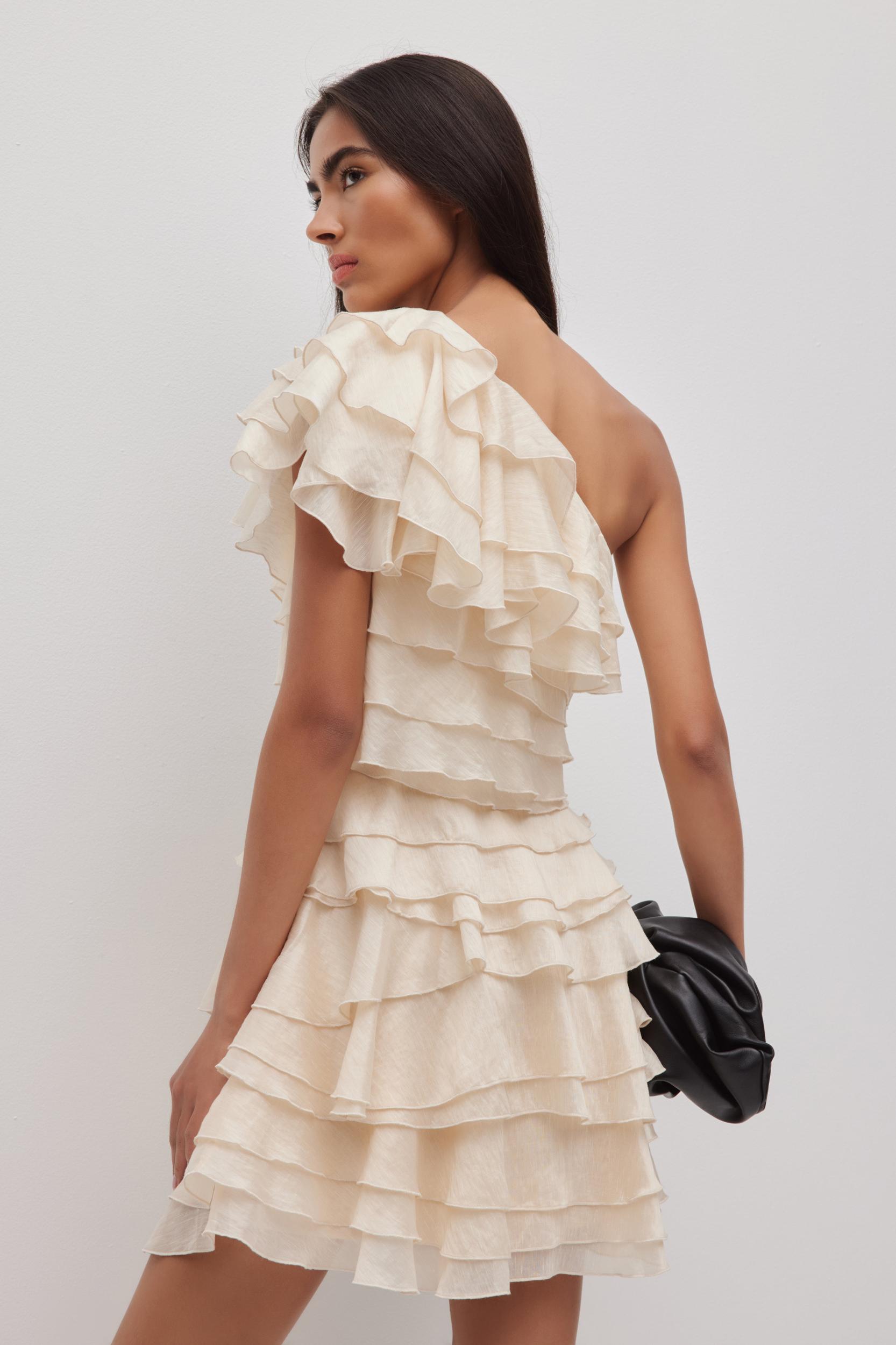 Rosaline Mini Dress-COCONUT CREAM / 6 Product Image