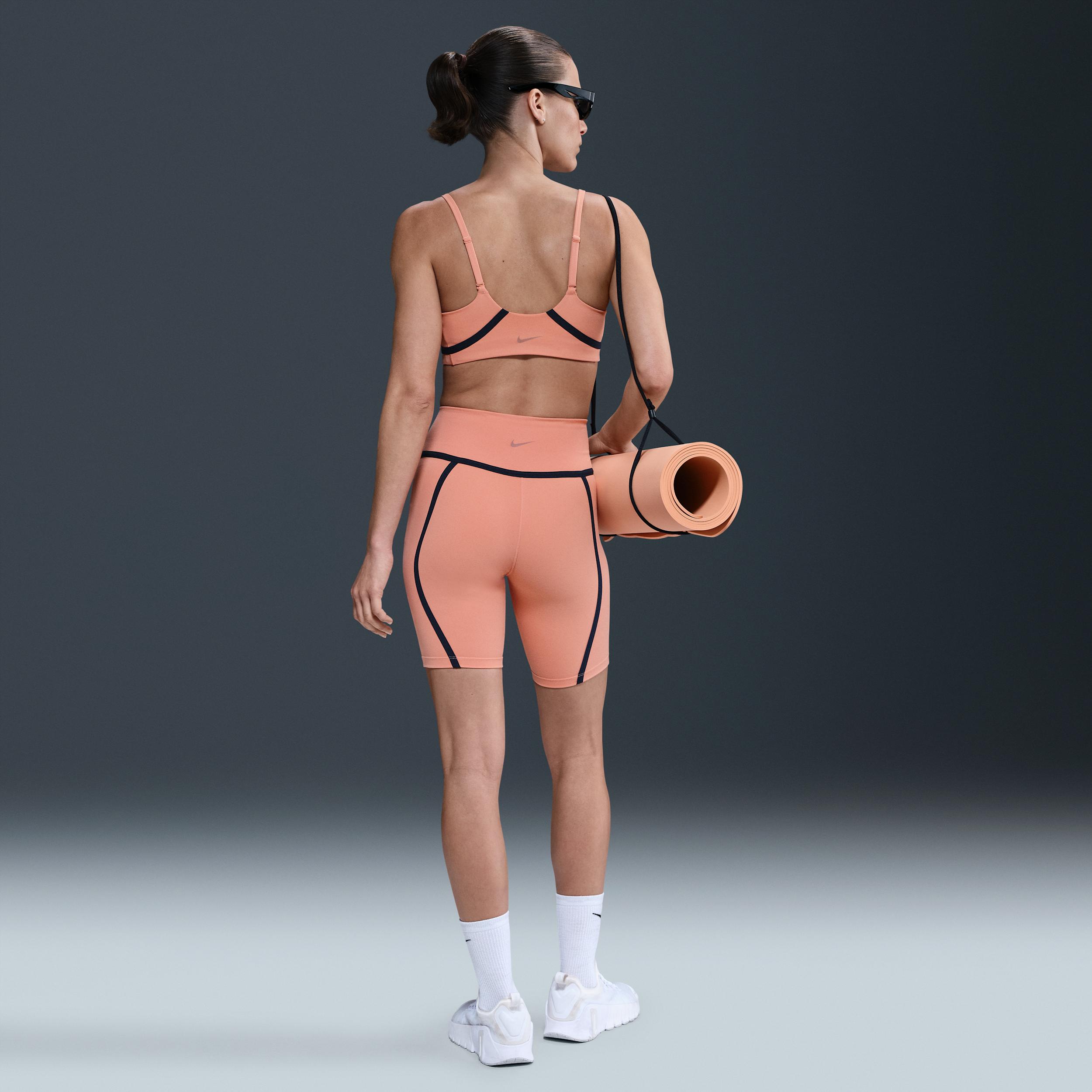 Nike Womens One Convertible Light-Support Lightly Lined Sports Bra | HF5366-844 Product Image