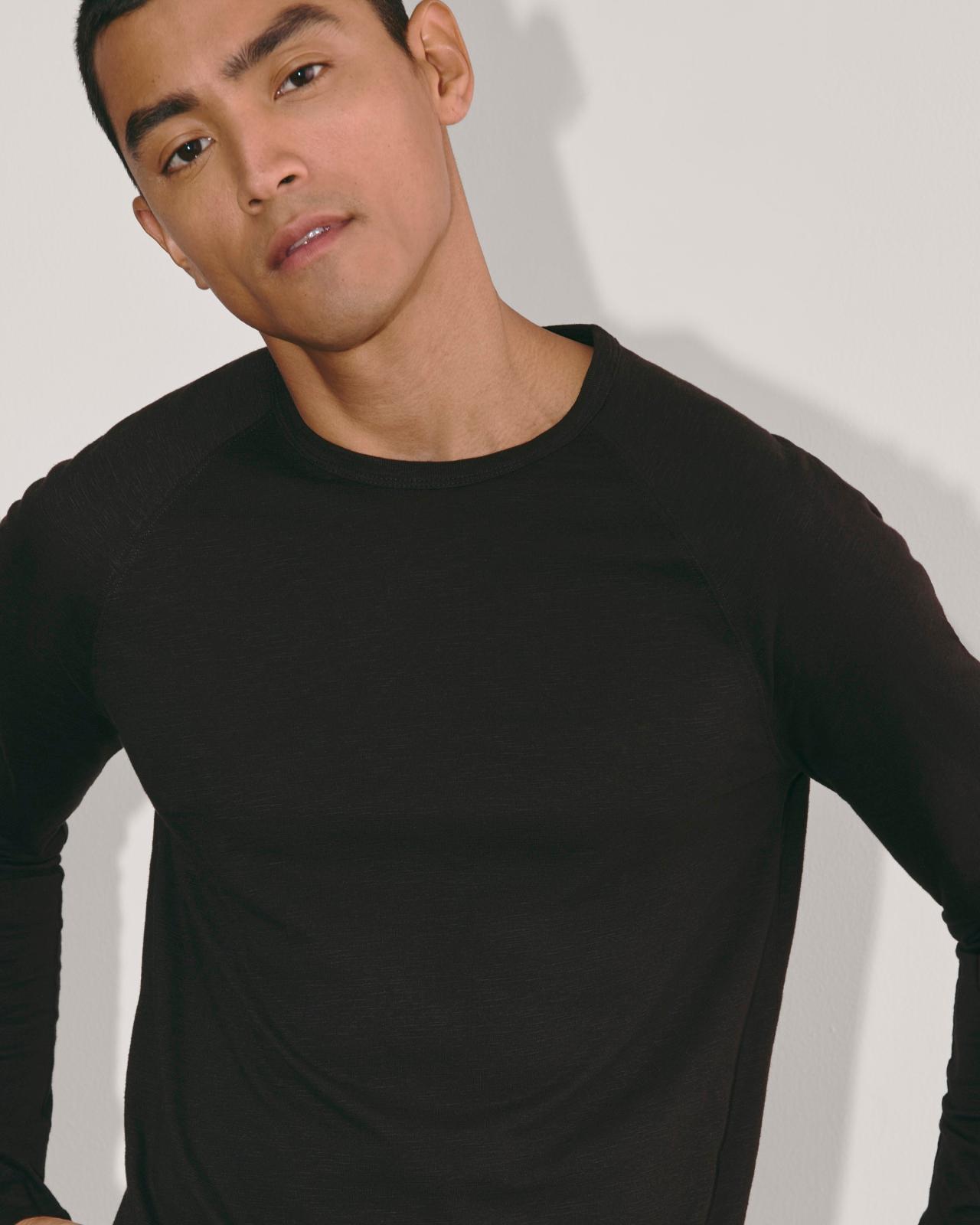 Mens Rec Long-Sleeve Crew T-Shirt by Everlane Product Image