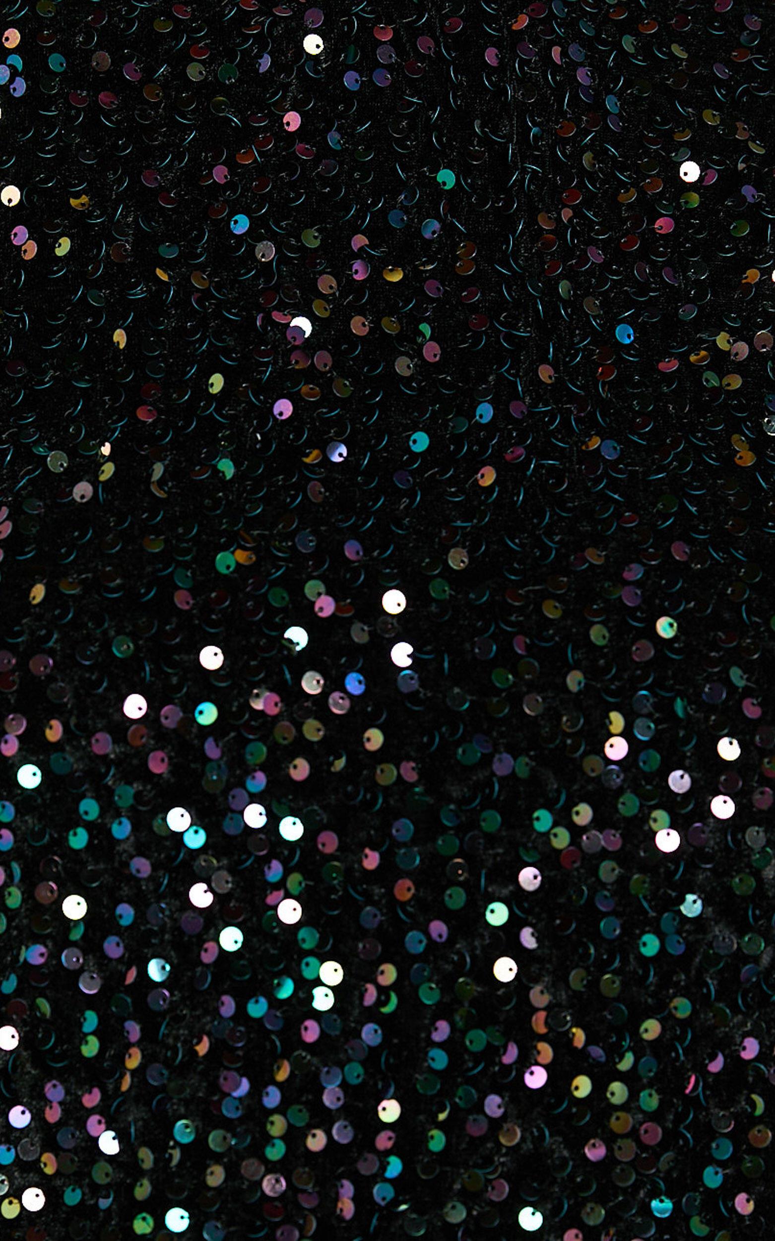 Reah Two Piece Set - Tie Back Top and High Waisted Sequin Mini Skirt in Black Product Image