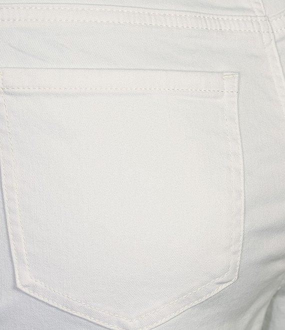 NYDJ Joni High Rise Straight Leg Relaxed Fit Cropped Stretch Denim Jeans Product Image