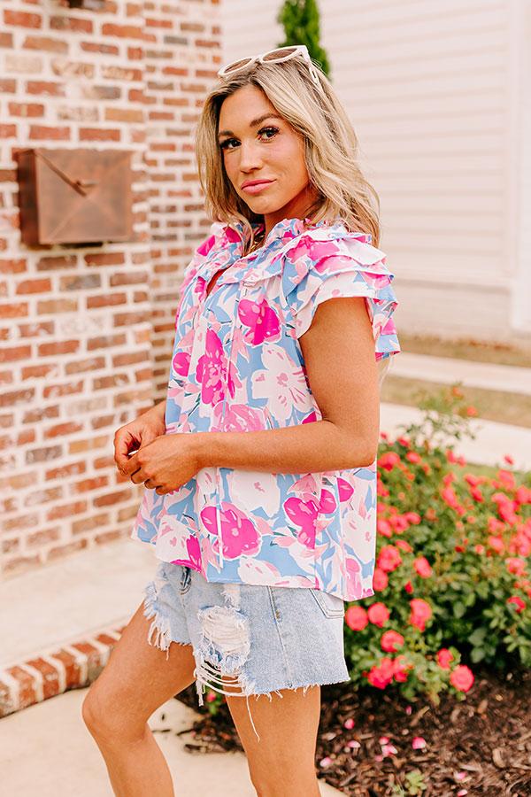 Call It Bliss Floral Shift Top Product Image
