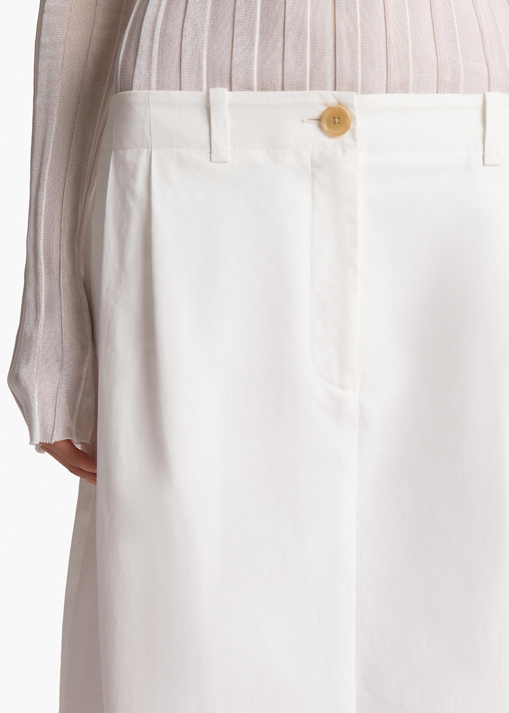 Lucian Skirt in White Product Image
