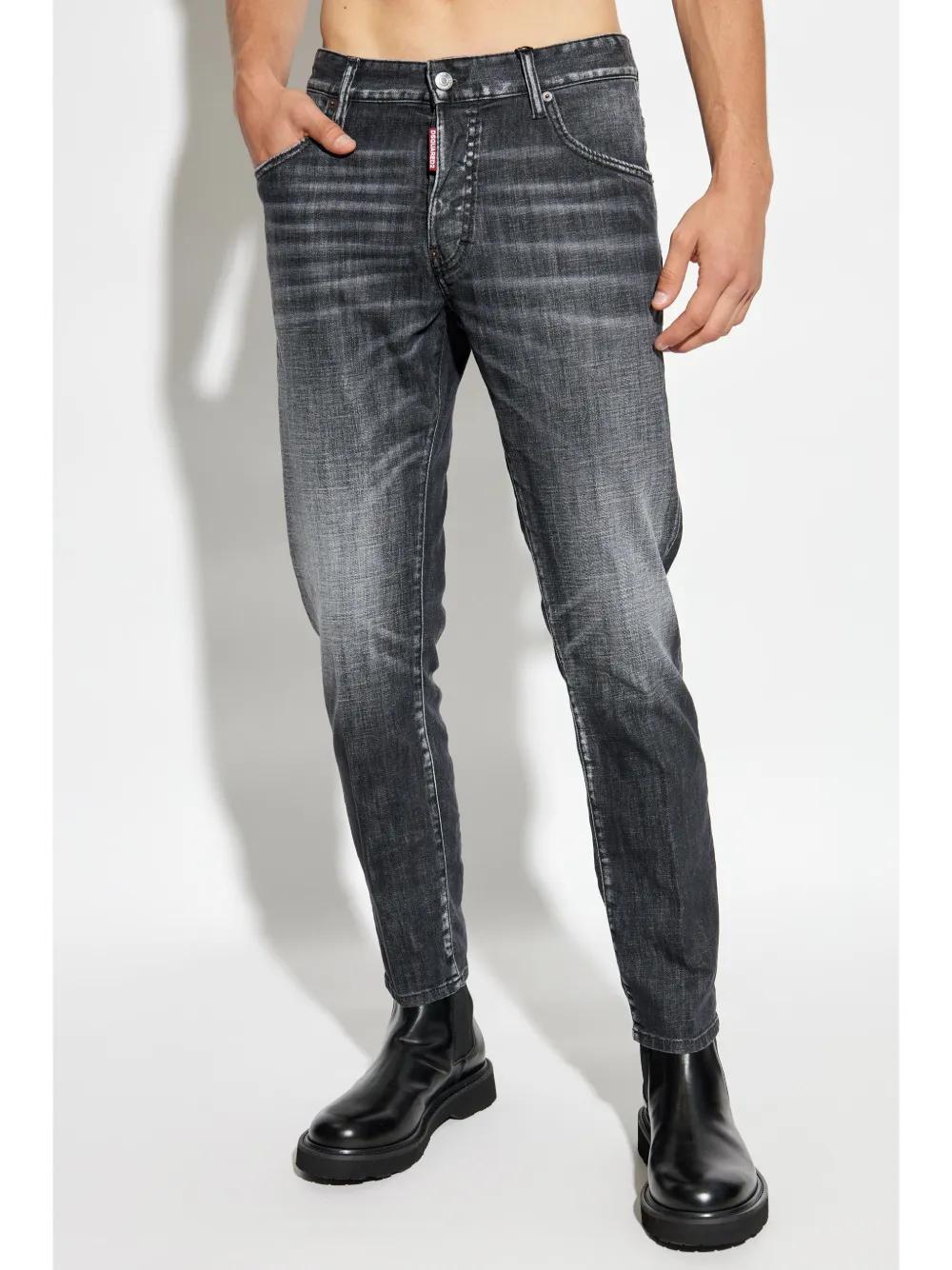 Brushed Steel Skater jeans Product Image