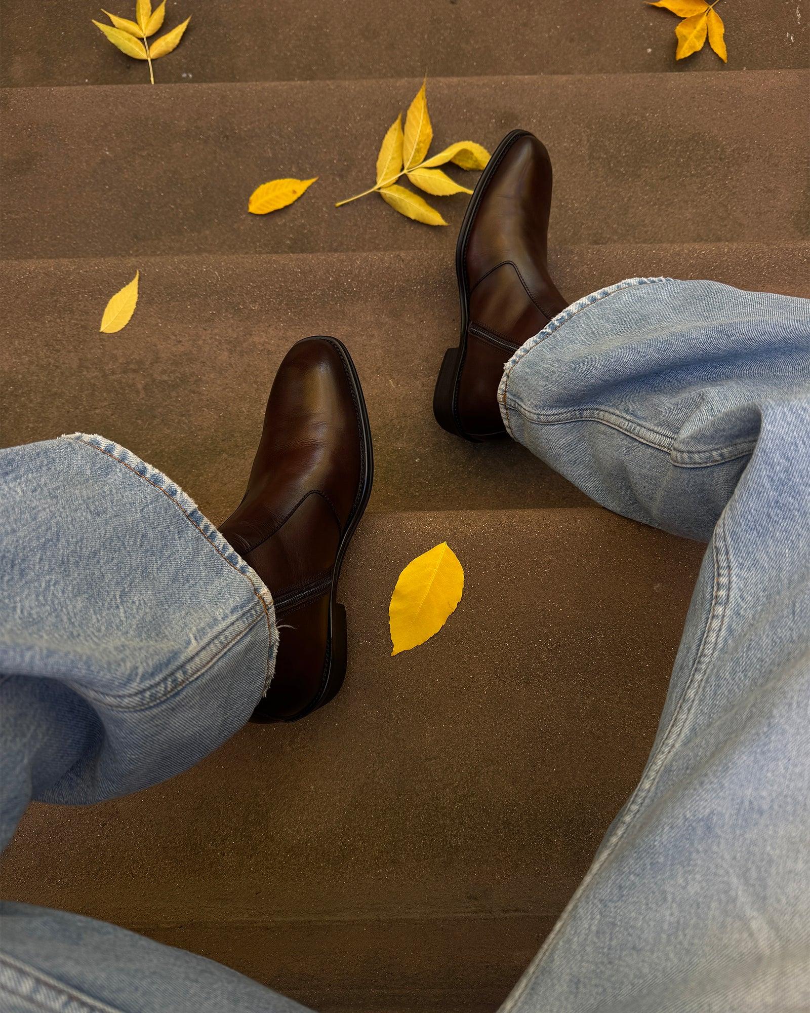 HAYNES BROWN LEATHER Male Product Image