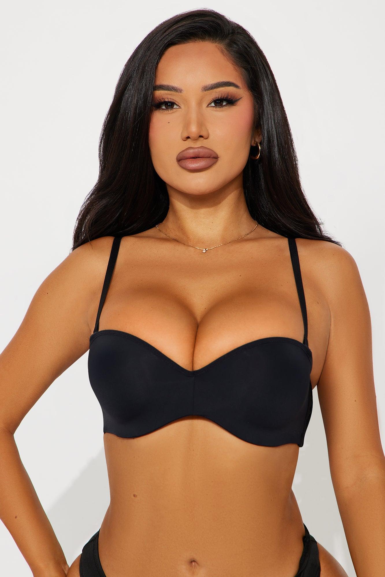 Nice And Easy Strapless 2 Pack Bras - Black/White Product Image