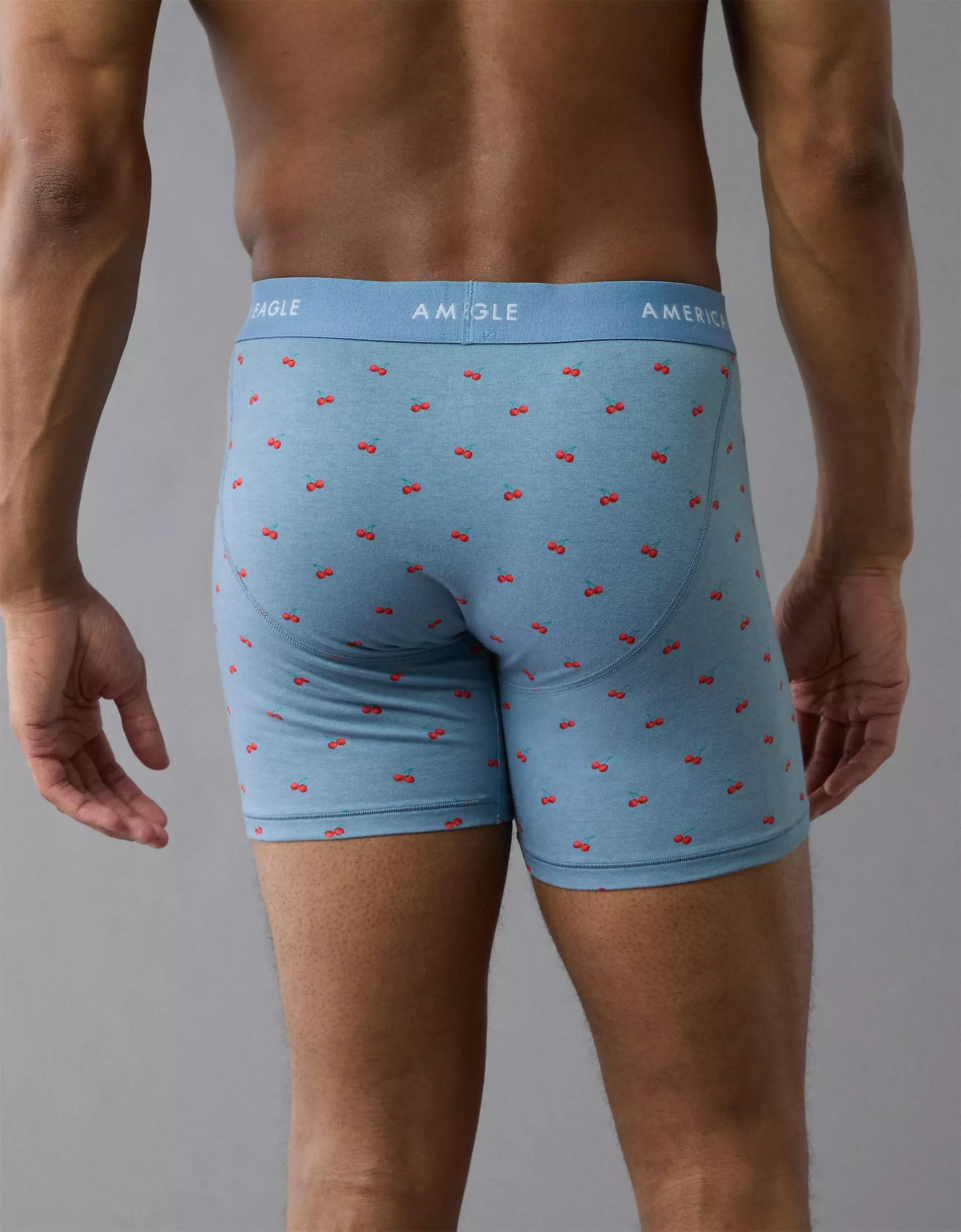 AEO Men's Cherries 6" Classic Boxer Brief Product Image