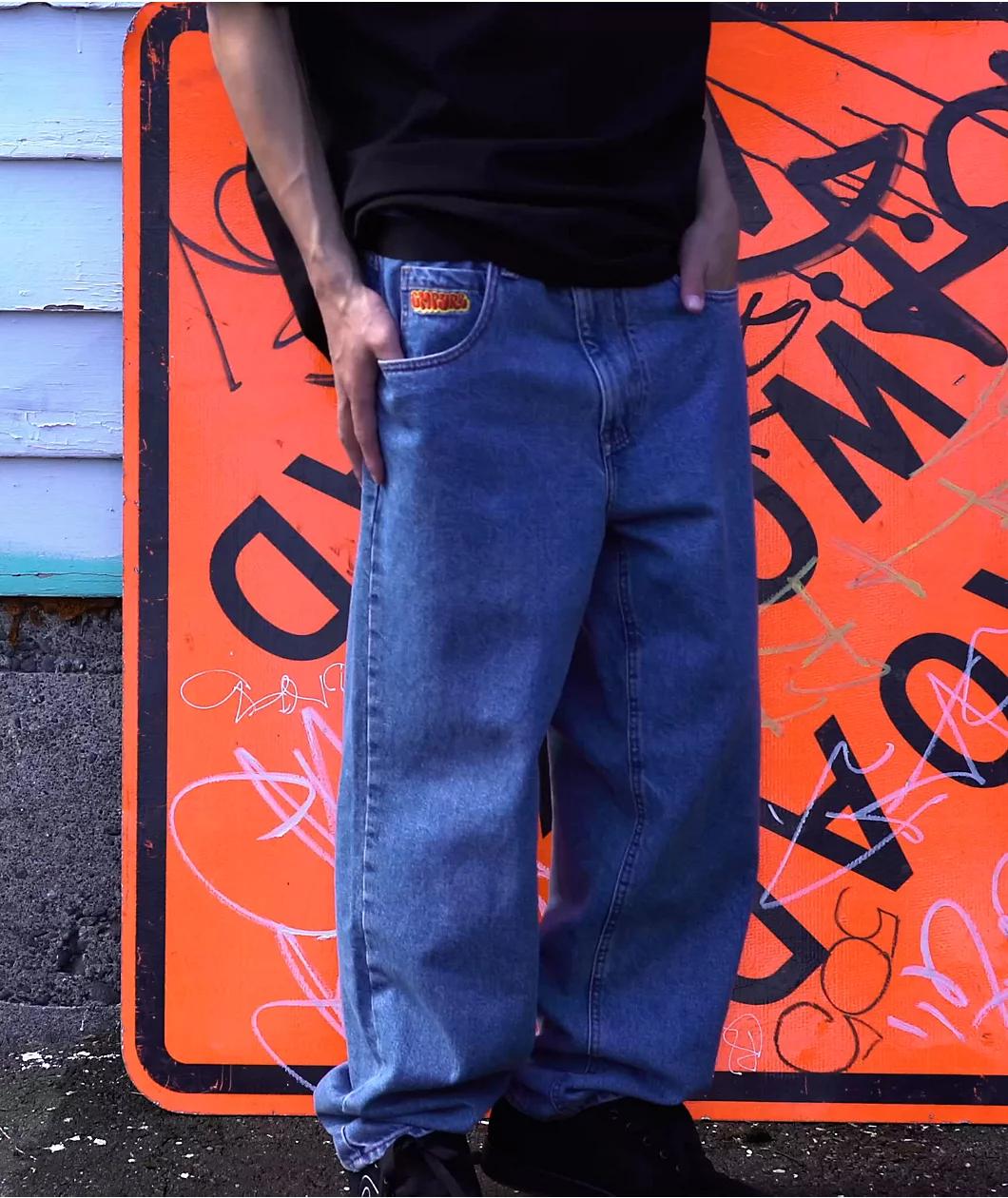 Empyre Ultra Loose Fit Blake Wash Skate Jeans Product Image