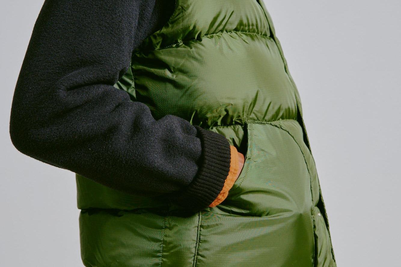 Batten-Down Vest V.2 / Olive Product Image