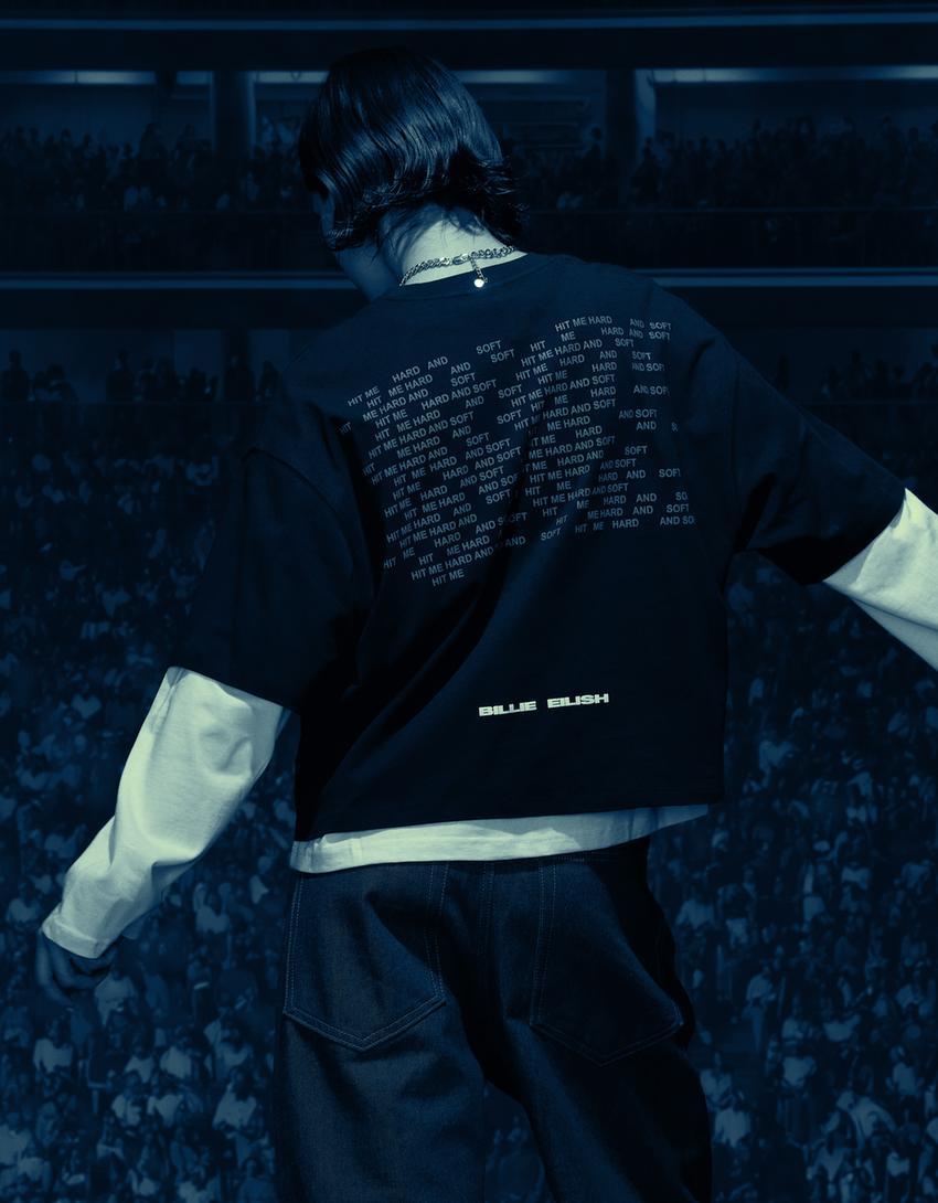 Short sleeve print T-shirt Product Image