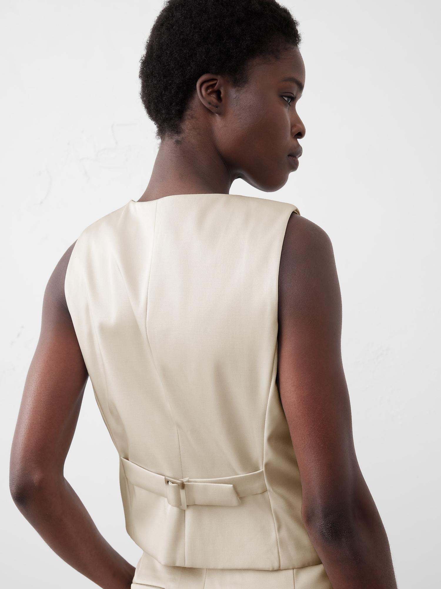 Satin Classic Vest Product Image
