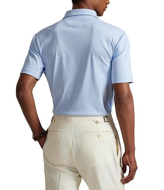 Polo Ralph Lauren Big & Tall Mini Hat Print Short Sleeve Polo Shirt Product Image