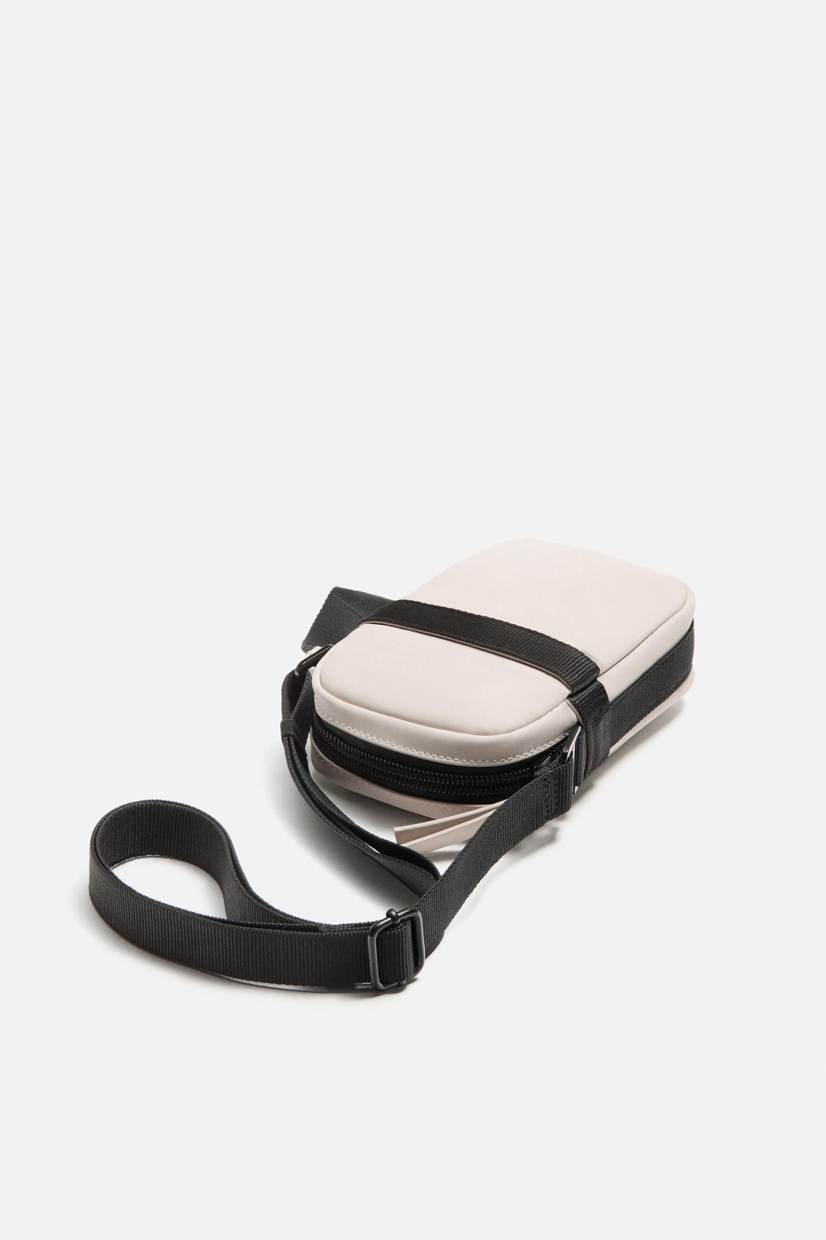 RUBBERIZED CROSSBODY BAG Product Image
