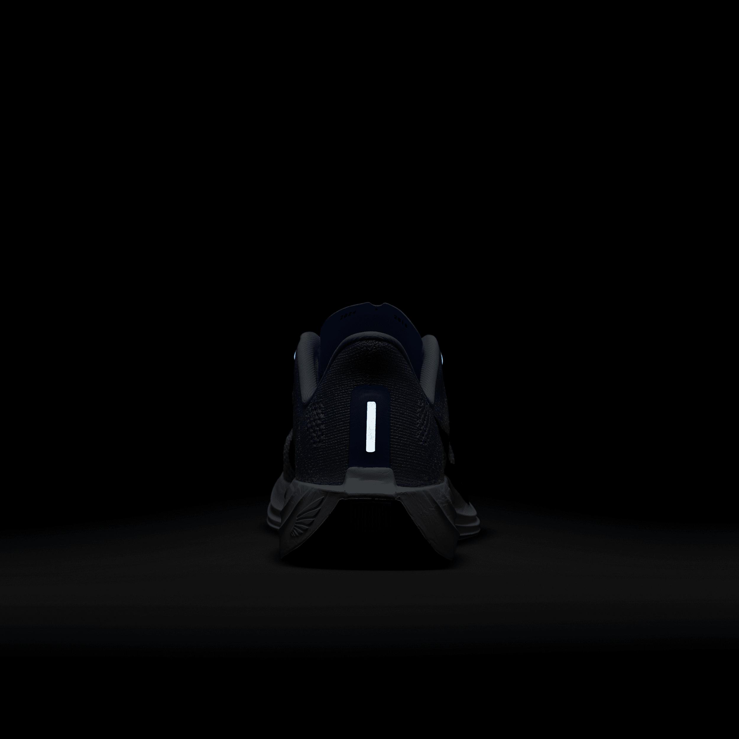 Nike Womens Pegasus Plus Road Running Shoes in Aluminum/Black/Royal Pulse Product Image