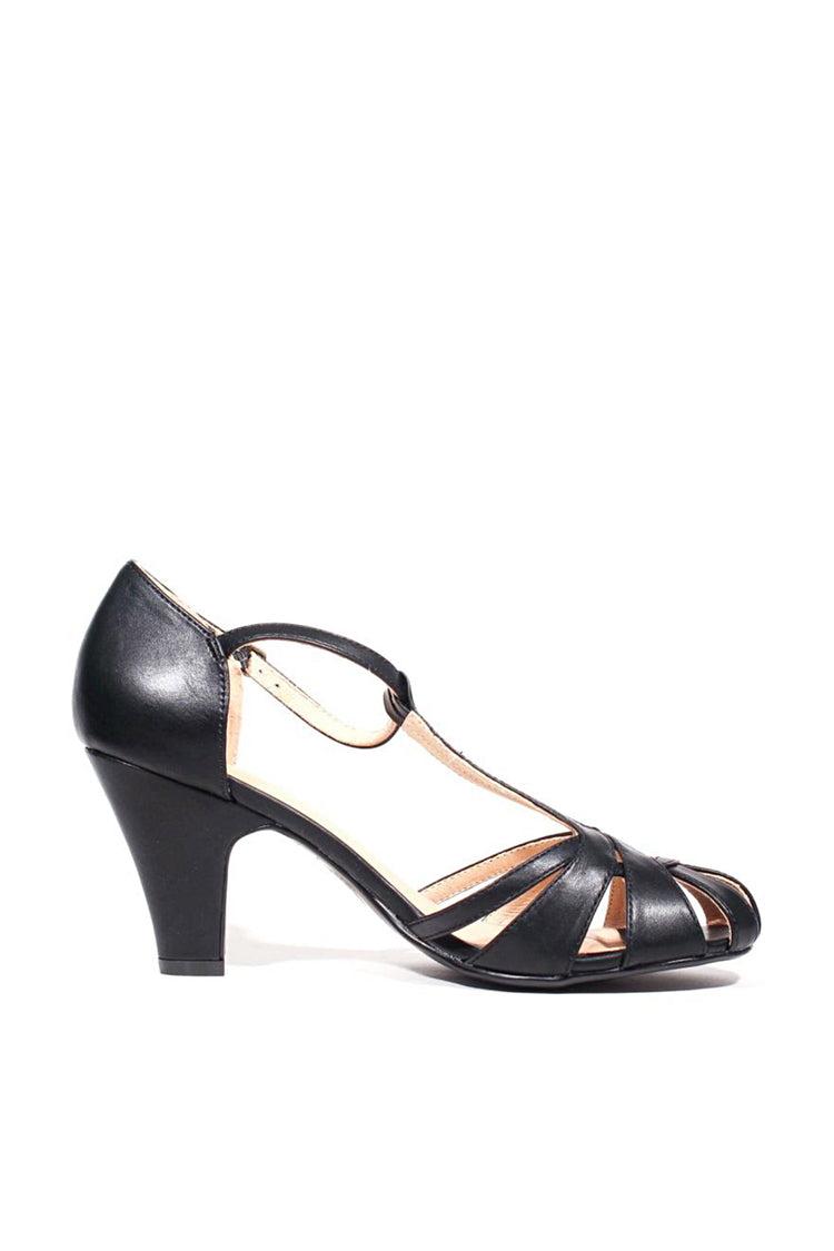 Sergi T-Strap Heels Product Image