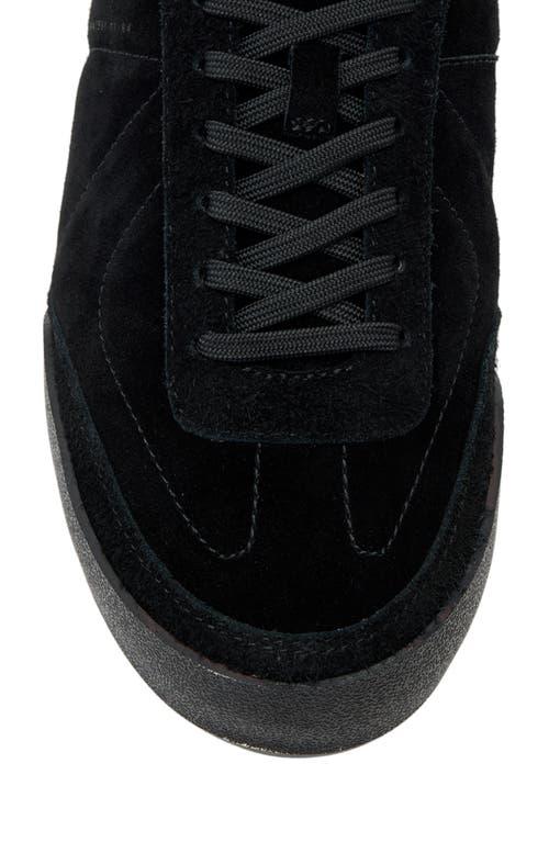 ALLSAINTS Leather And Suede Harri Low-top Sneakers In Black Product Image