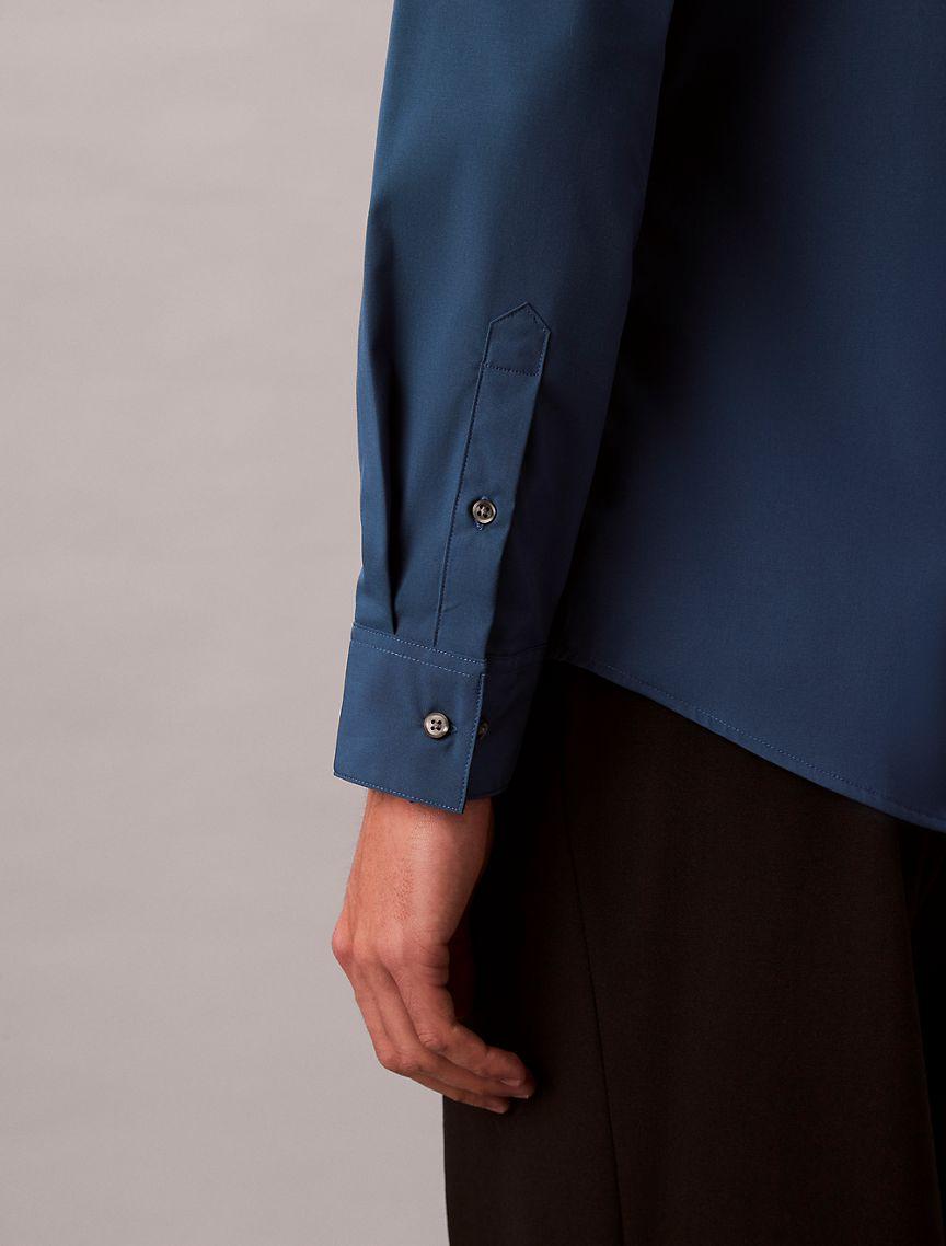 Supima Stretch Cotton Slim Shirt Product Image