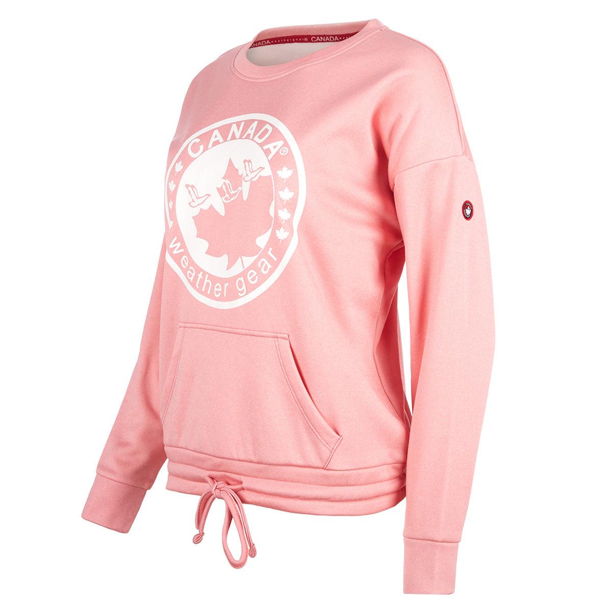 Canada Weather Gear Women's Logo Drawstring Sweater Product Image