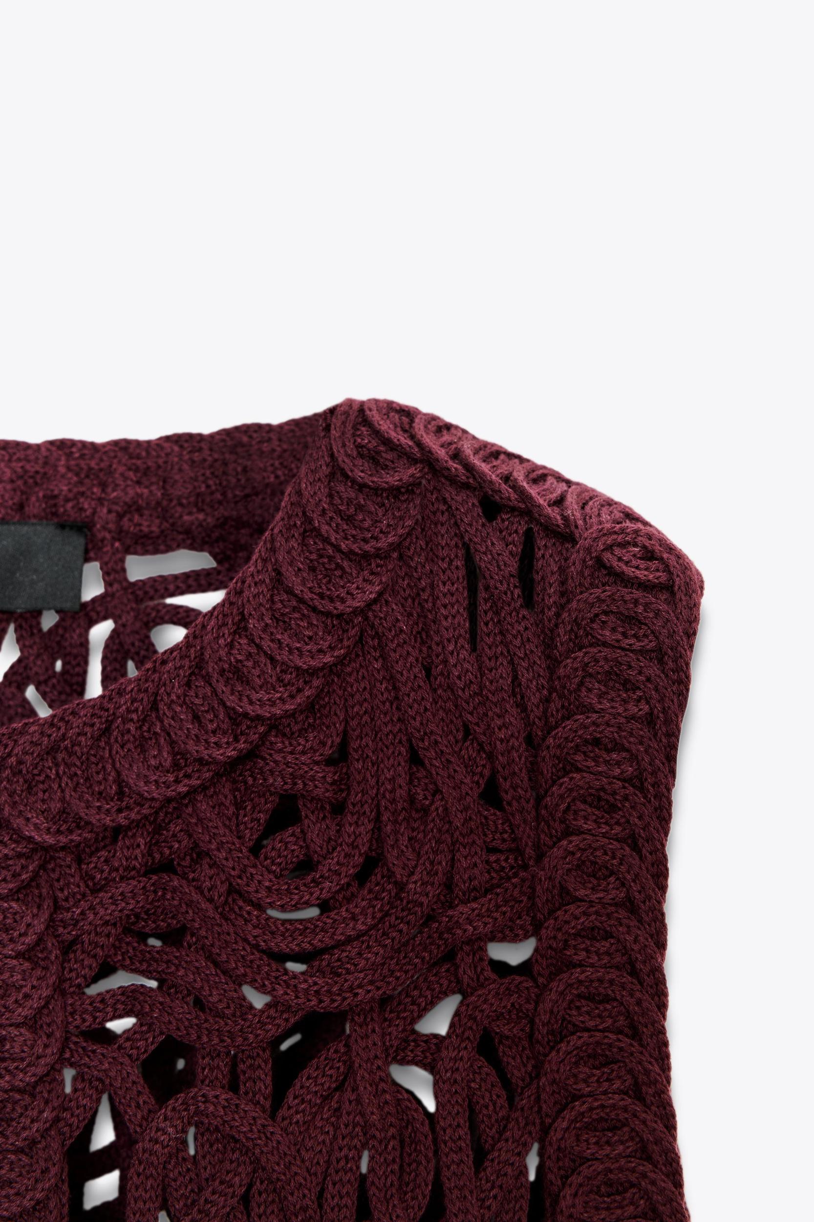 MACRAMÉ FRINGE VEST Product Image