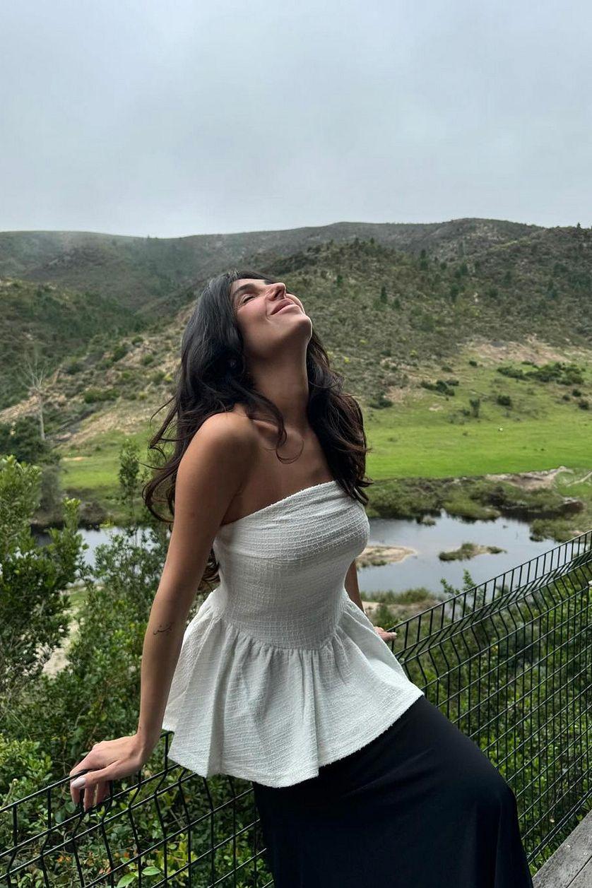 Tweed Tube Top Product Image