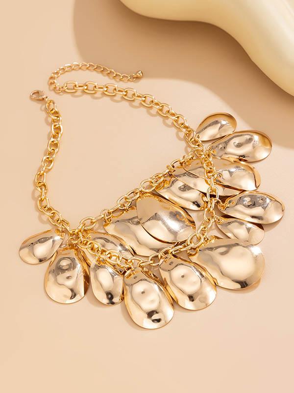 Chains Solid Color Necklaces Accessories Product Image