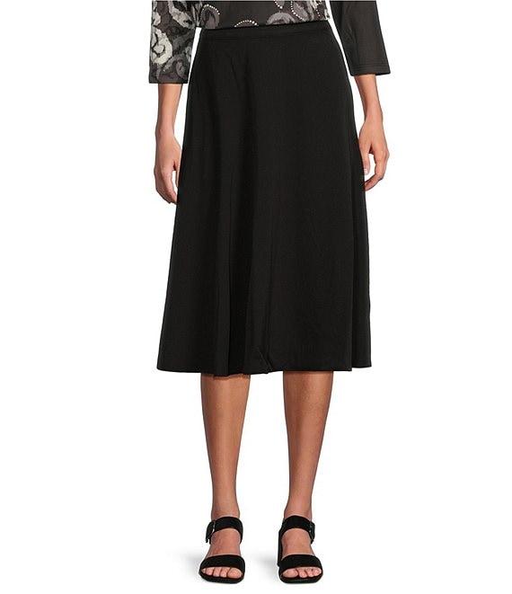 Allison Daley City Stretch Gored Panel Skirt Product Image