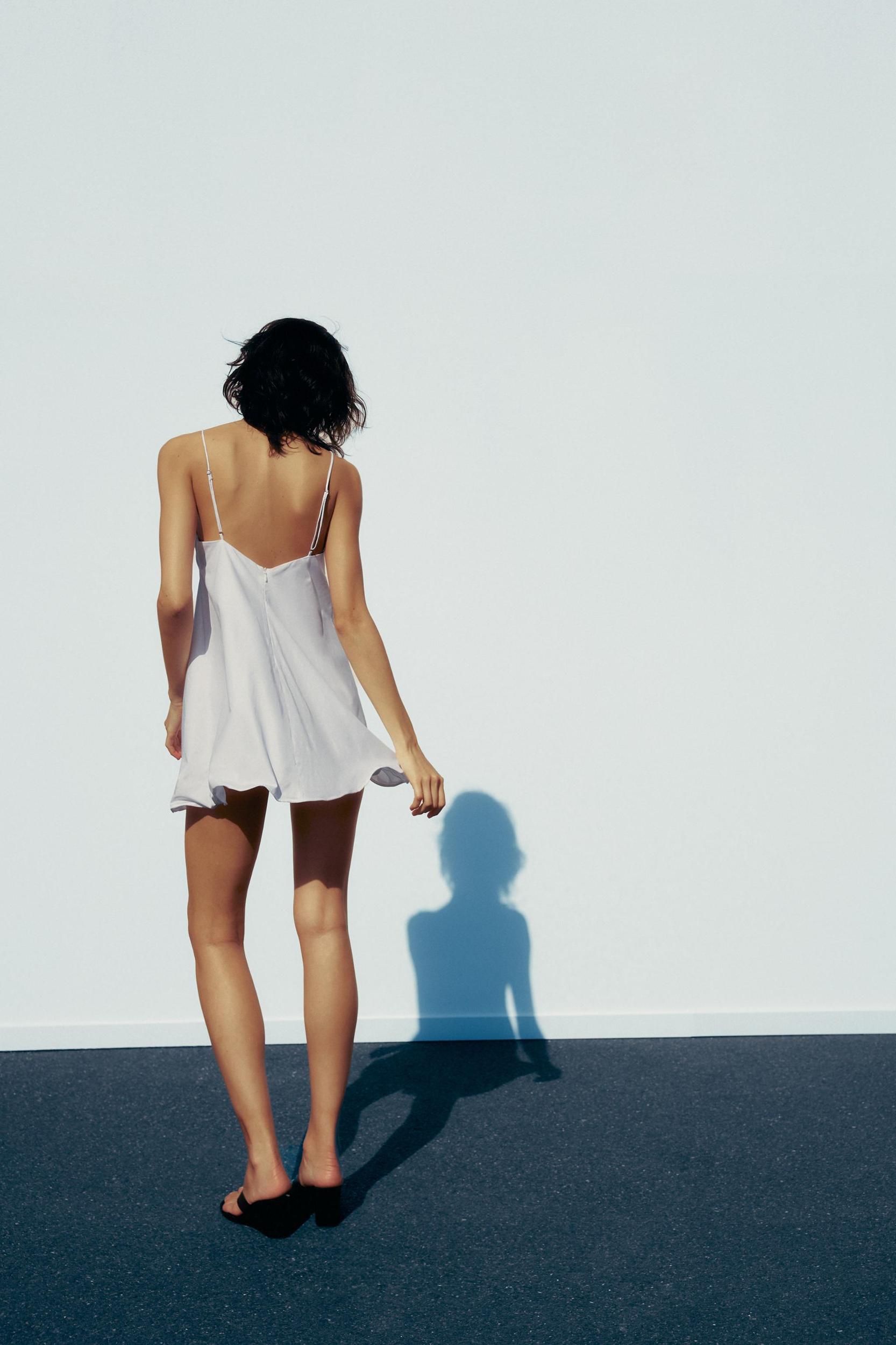 SHORT MOLDABLE HEM DRESS Product Image