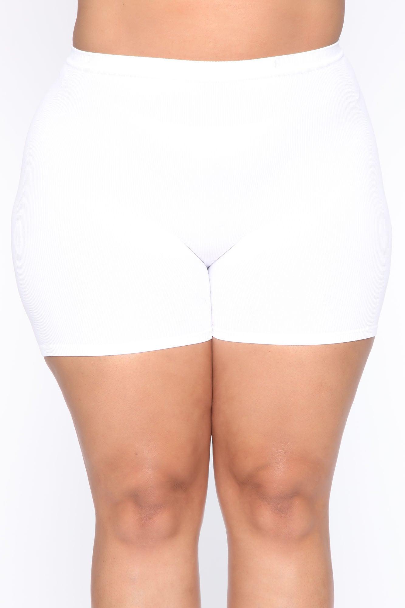 Uncomplicated Seamless Shorts - White Product Image