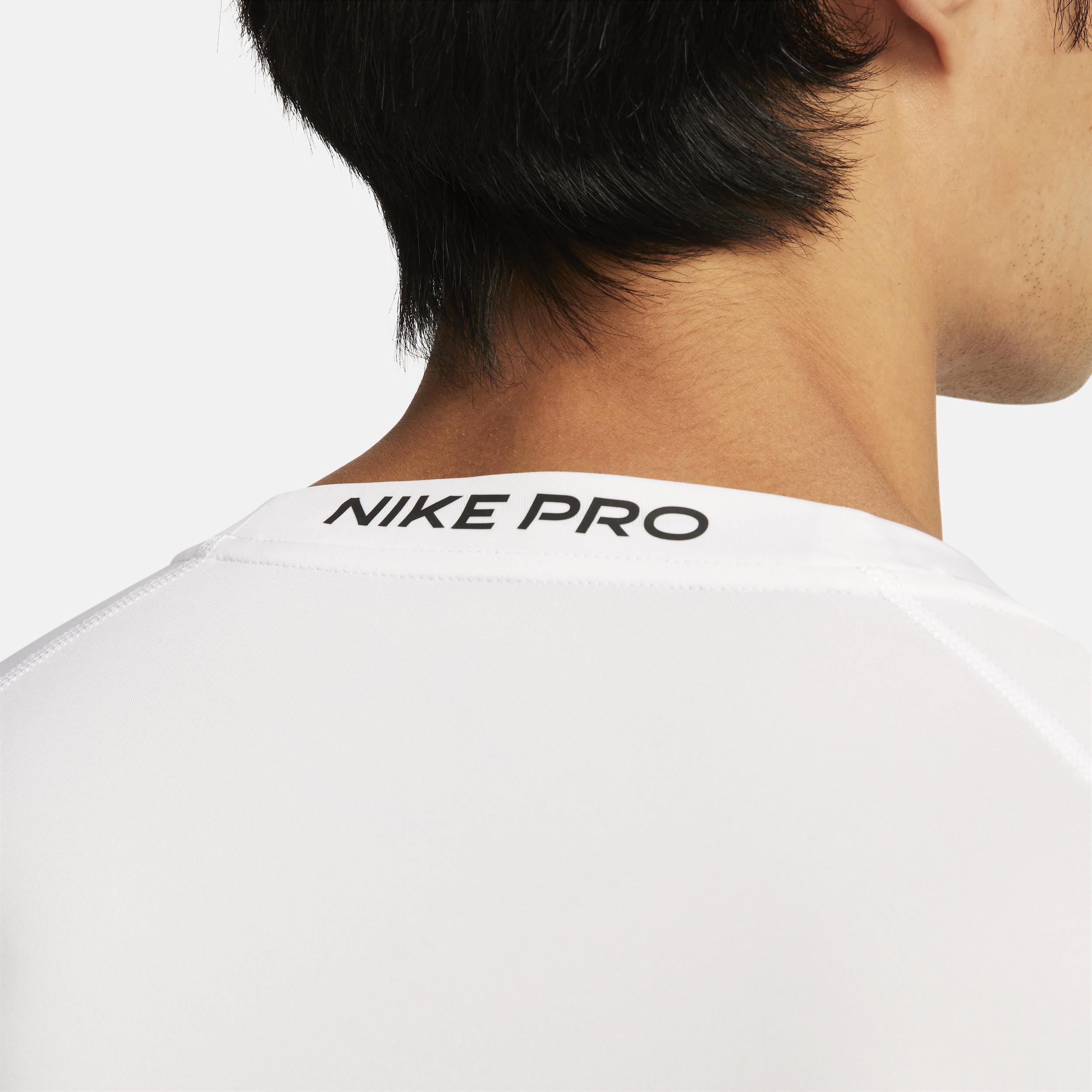 Mens Nike Pro Dri-FIT Tight Short-Sleeve Fitness Top | FB7932-100 Product Image
