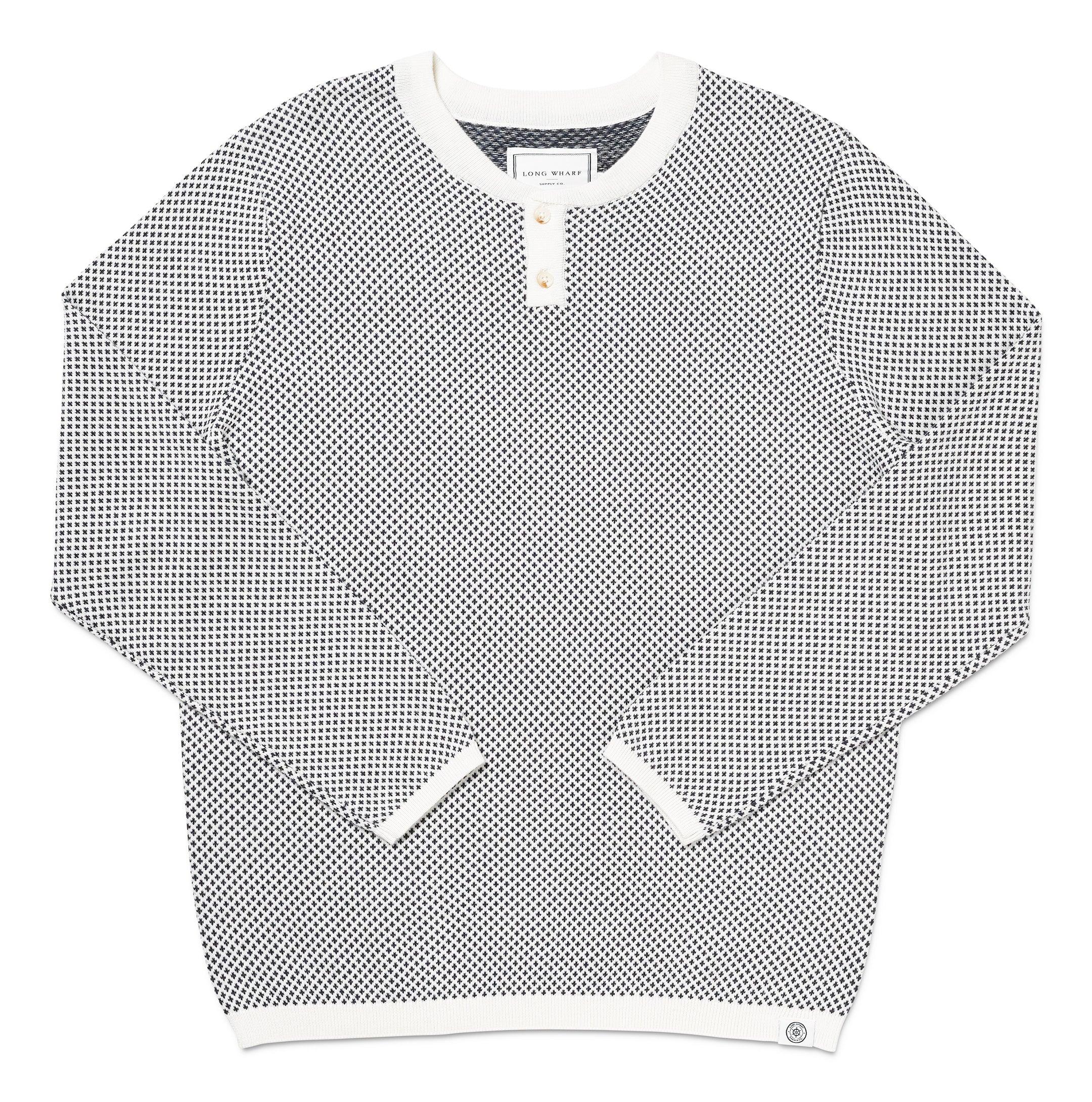 Edgartown SeaWell® Knit Henley Male Product Image