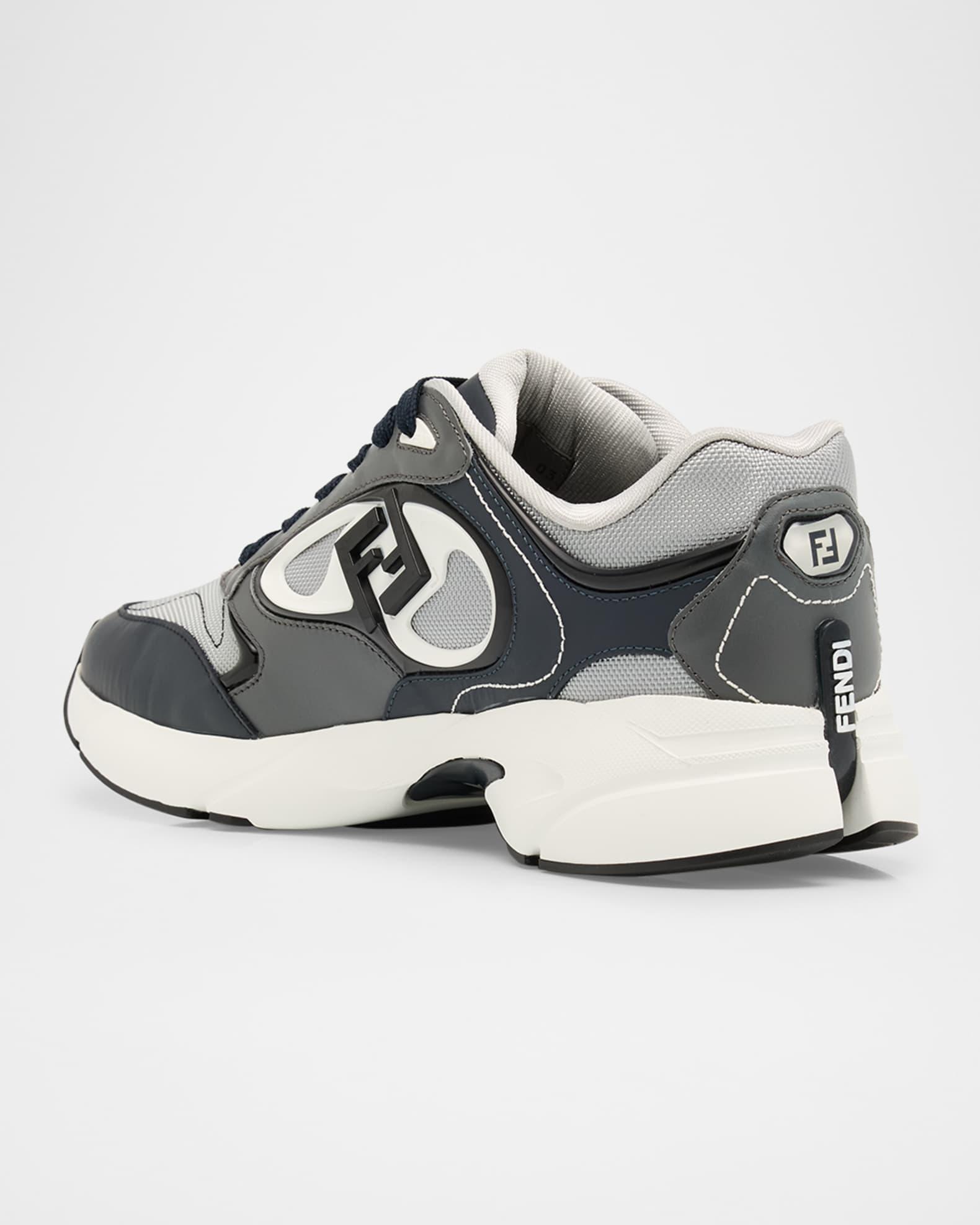 Men's Fendi Forward Mesh Low-Top Sneakers Product Image