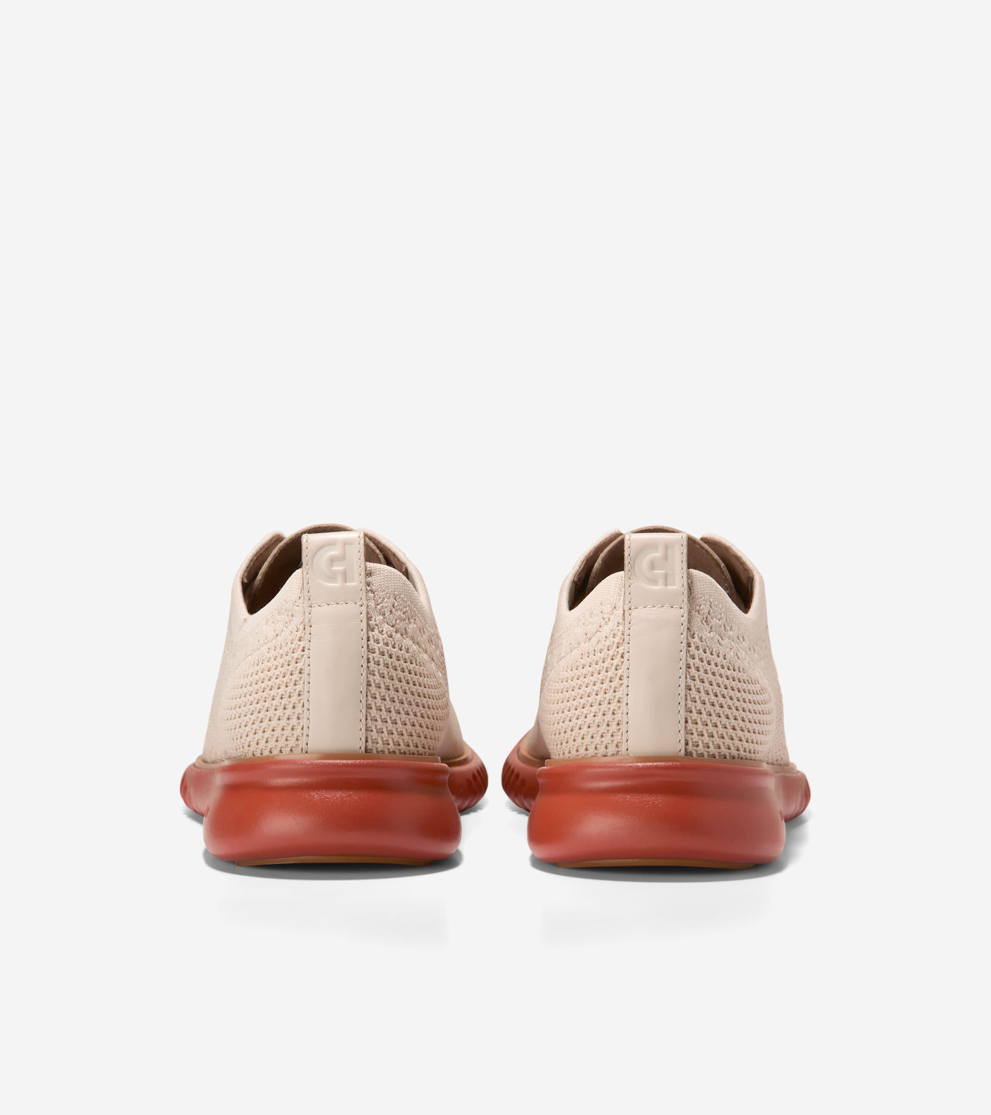 Men's 2.ZERØGRAND Stitchlite™ Oxfords in Beige Or Khaki | Cole Haan Product Image