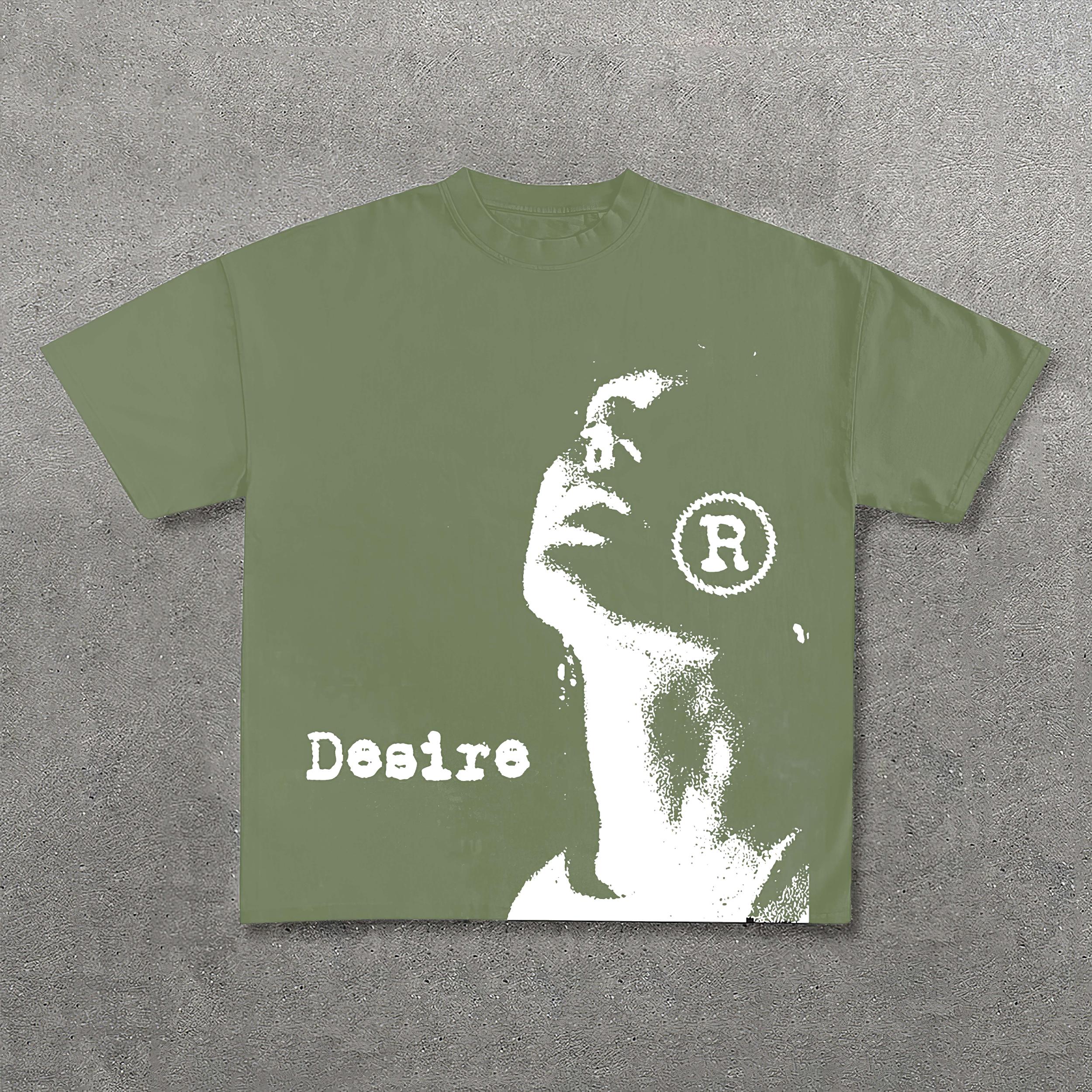 Vintage Desire Graphic Cotton T-Shirt Product Image